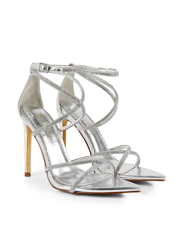 Laurent Rhinestone Heel sold by Frederick's of Hollywood