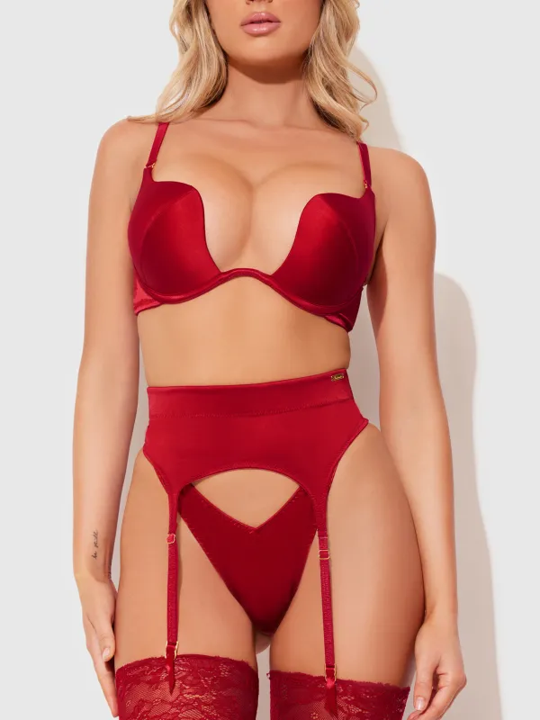 Petra Satin Garter sold by Frederick's of Hollywood