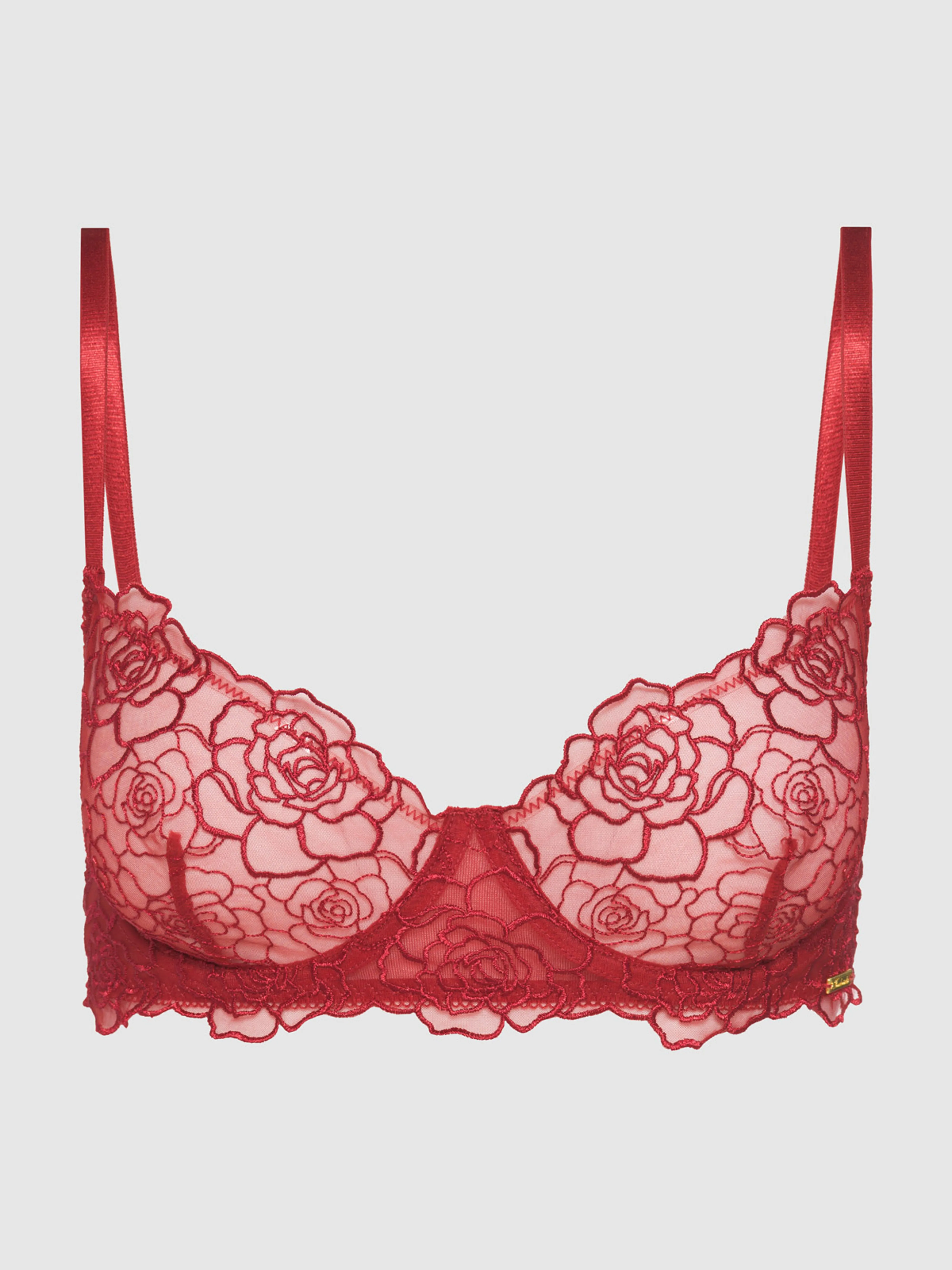 Melrose Embroidered Unlined Bra sold by Frederick's of Hollywood product image thumbnail 5
