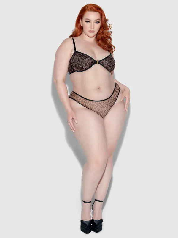 Viv Ultra Fine Mesh Hipster made by Frederick's of Hollywood