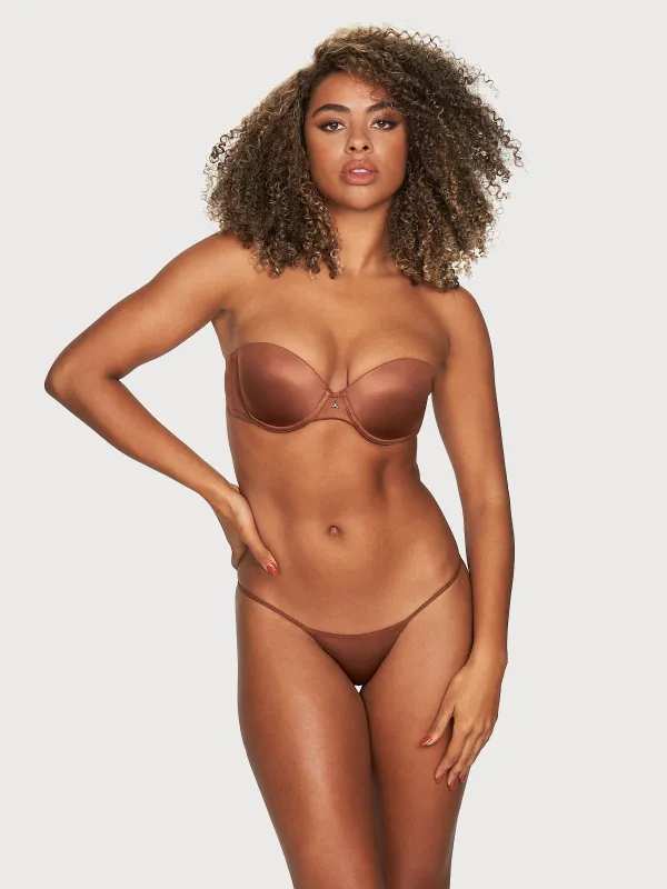 Hollywood Exxtreme Push Up Strapless Bra made by Frederick's of Hollywood