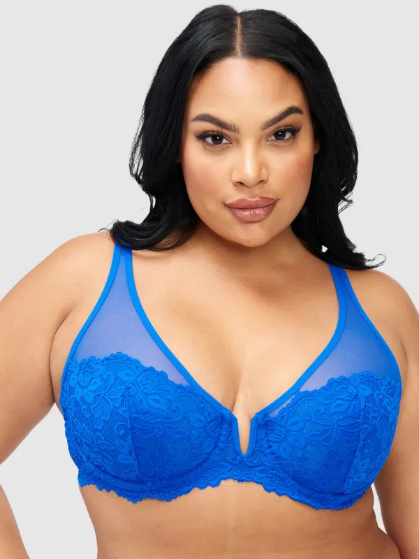 Jessica Lace Full Figure Bra made by Frederick's of Hollywood
