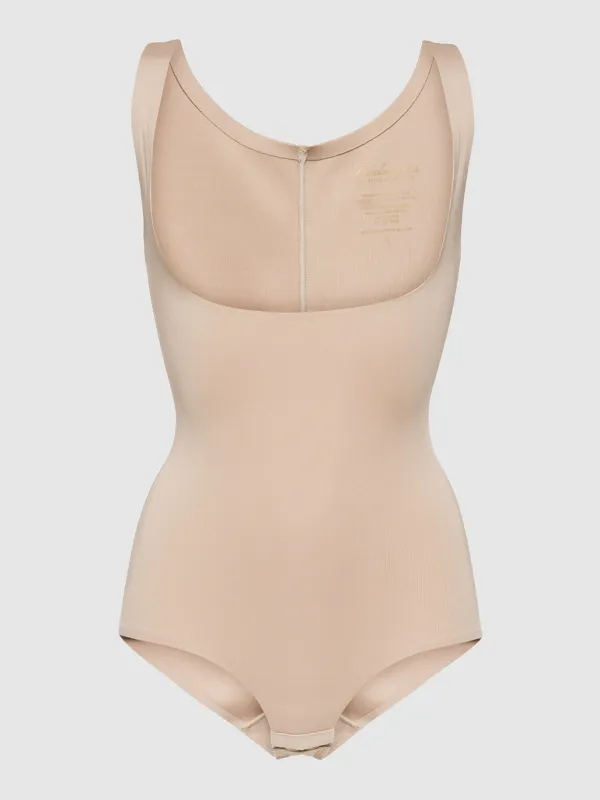 Hollywood Shape Sculpting Open Bust Bodysuit sold by Frederick's of Hollywood