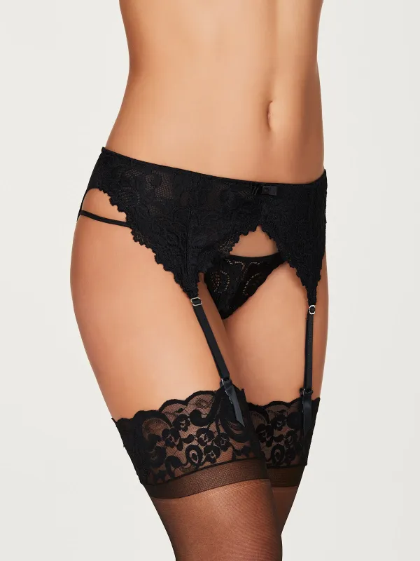 Jessica Lace Garter Belt sold by Frederick's of Hollywood