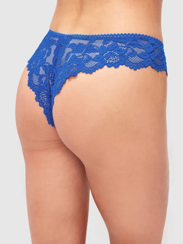 Jessica Lace Tanga sold by Frederick's of Hollywood