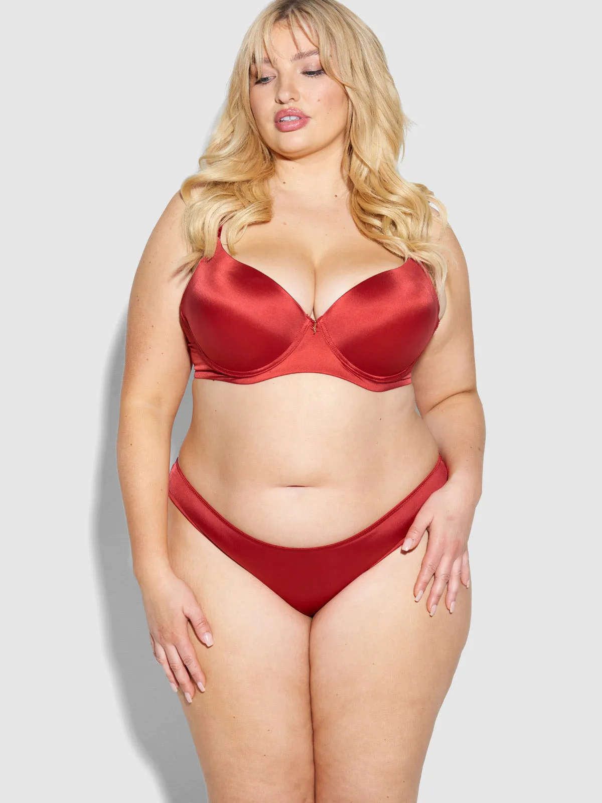 Lexi Liquid Satin Hipster sold by Frederick's of Hollywood product image thumbnail 5