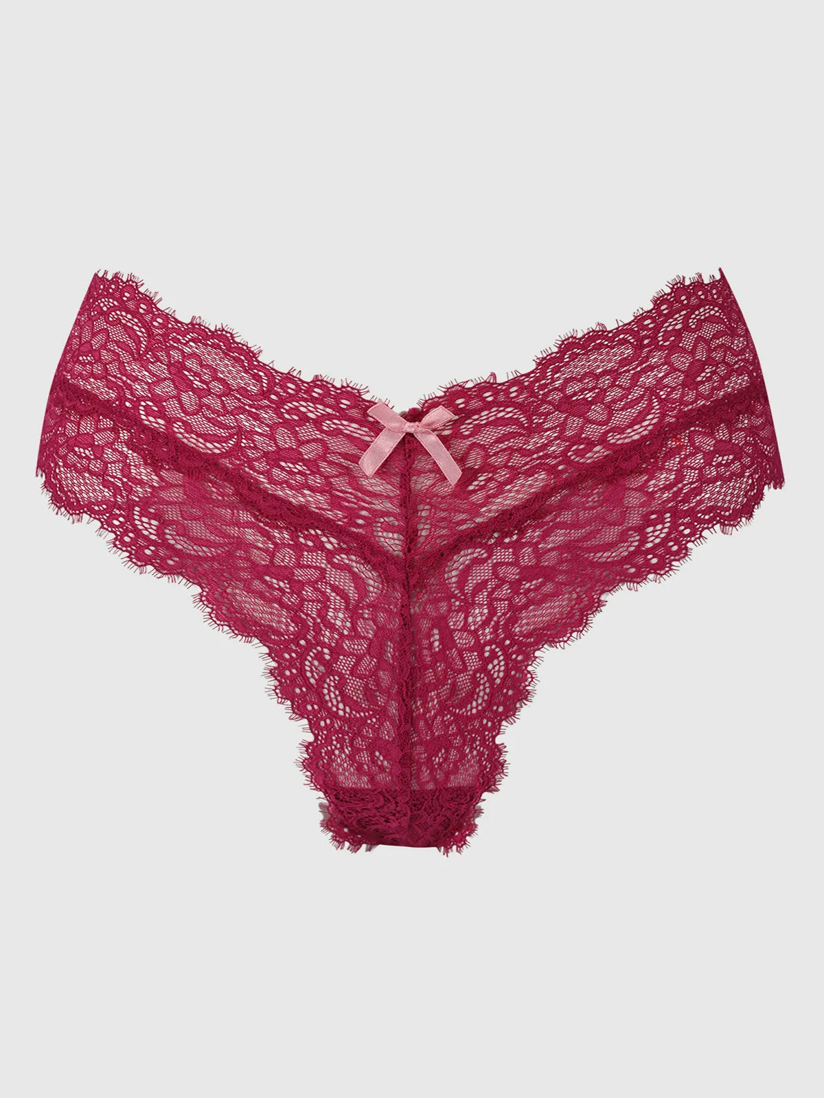 Lulu Lace V Front G-String sold by Frederick's of Hollywood product image thumbnail 4