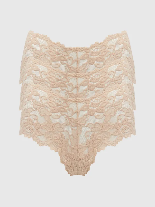 Jessica Lace Cheeky 3 Pack made by Frederick's of Hollywood