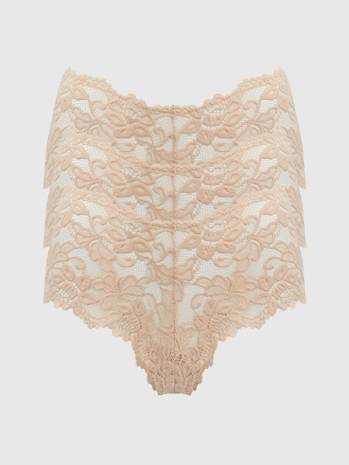 Jessica Lace Cheeky 3 Pack sold by Frederick's of Hollywood