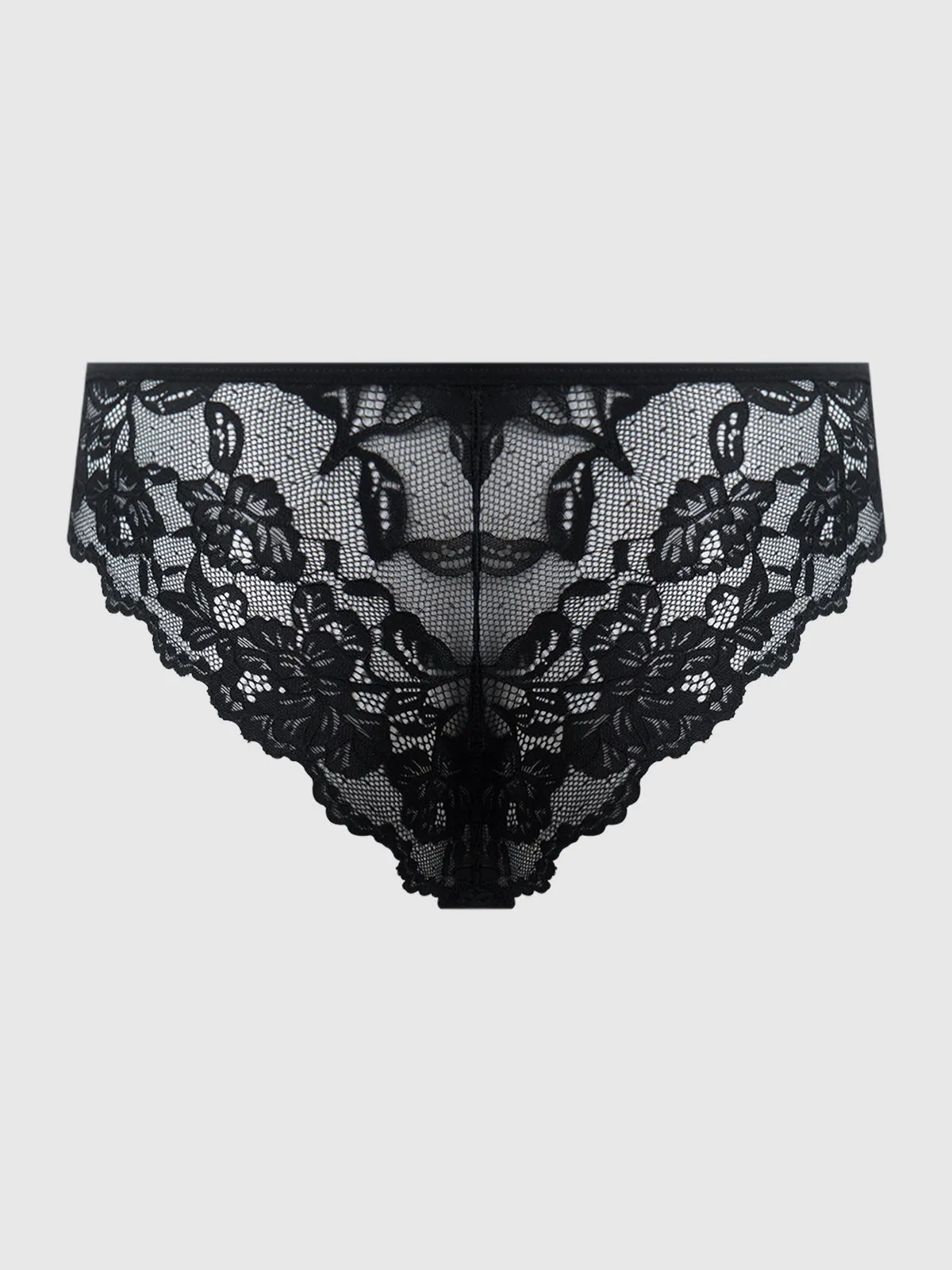 Mabel Lace Up Front Tanga 3 Pack sold by Frederick's of Hollywood product image thumbnail 5