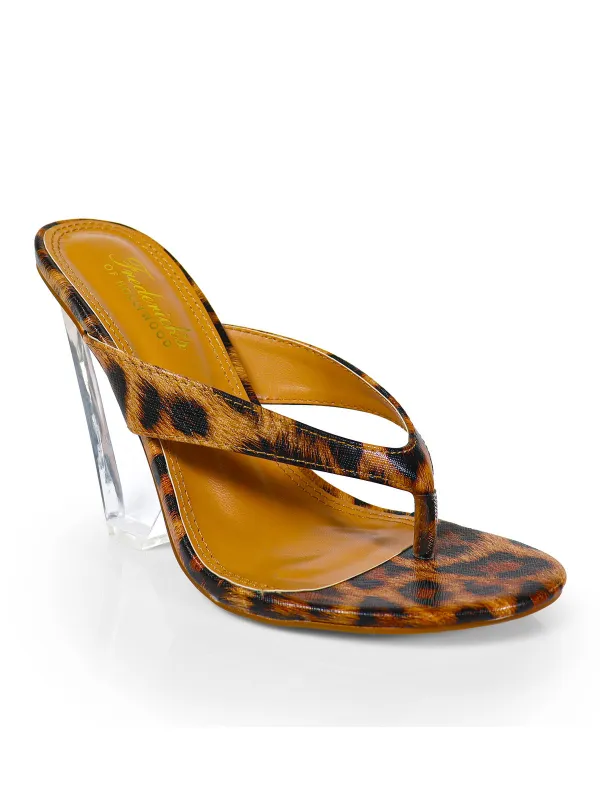 Leila Thong Heels made by Frederick's of Hollywood
