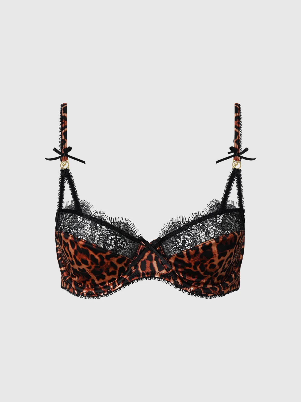 Raven Leopard And Lace Bra sold by Frederick's of Hollywood product image thumbnail 5