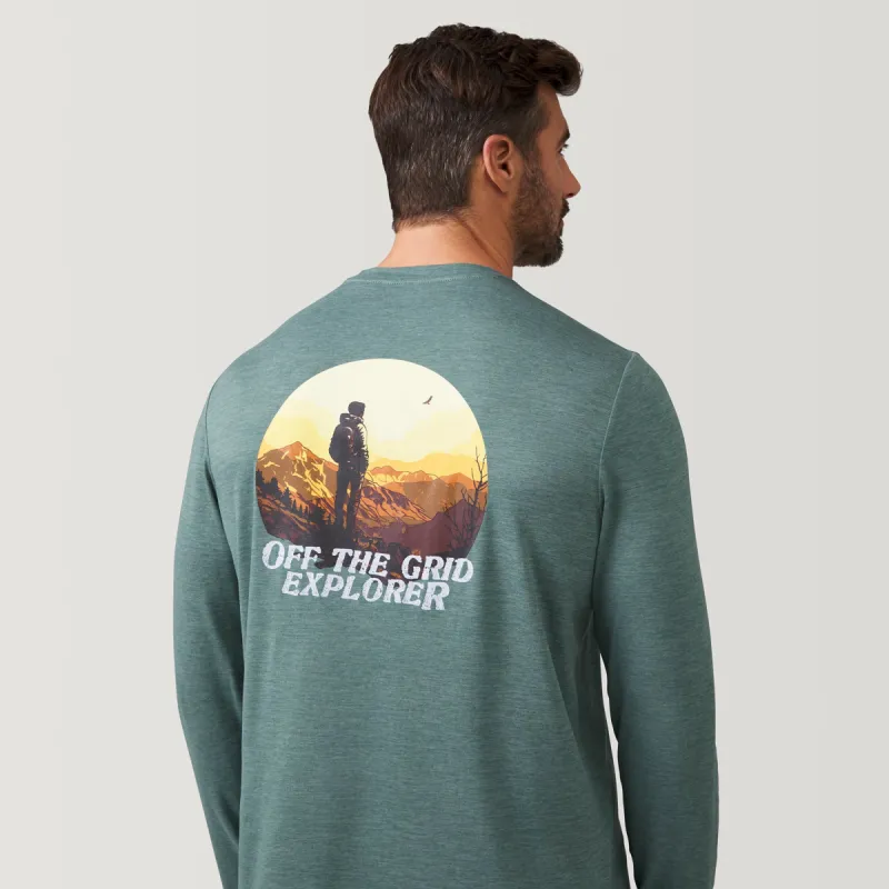 Men's Microtech® Graphic Long Sleeve Shirt sold by Free Country