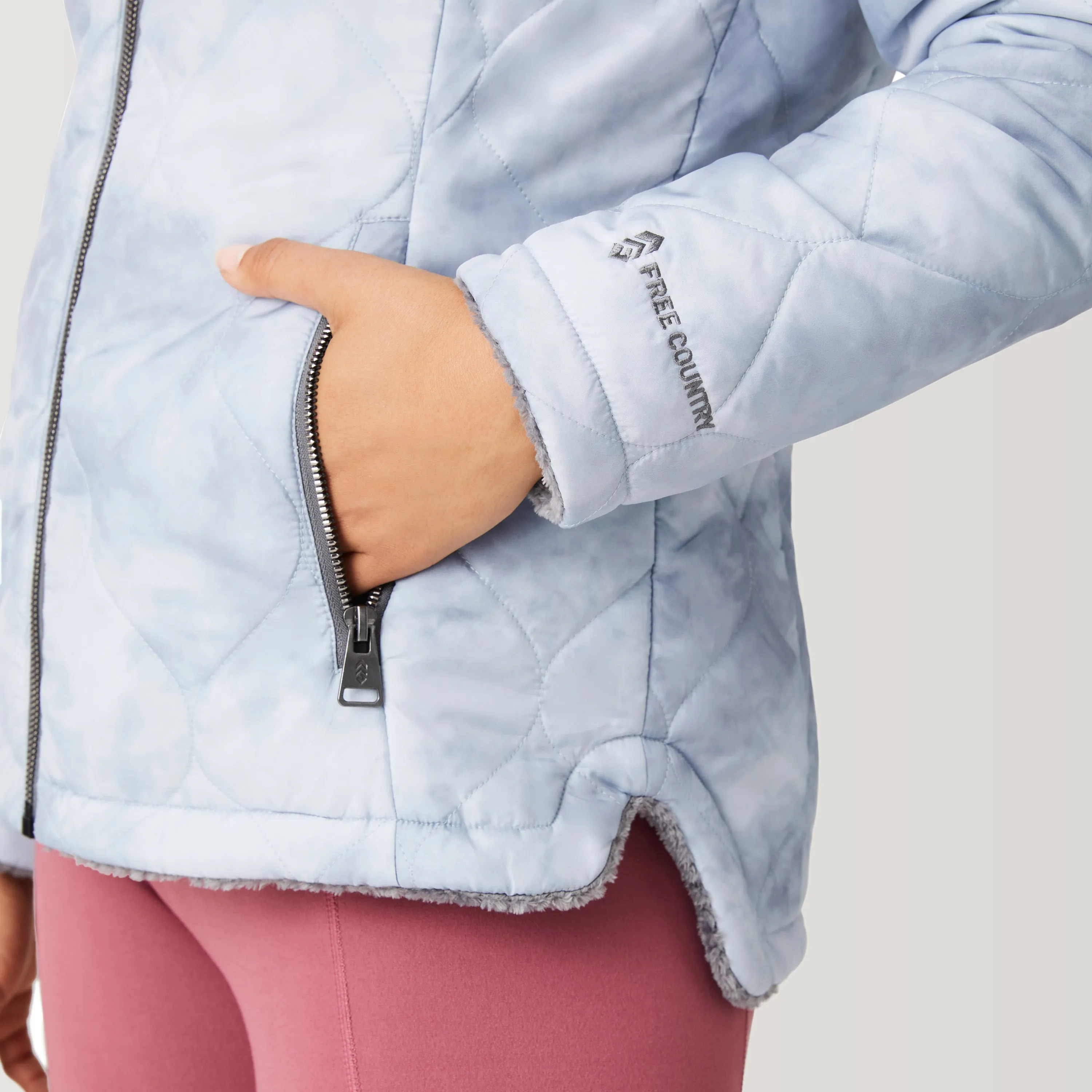 Women's Cloud Lite Reversible Jacket sold by Free Country product image thumbnail 5