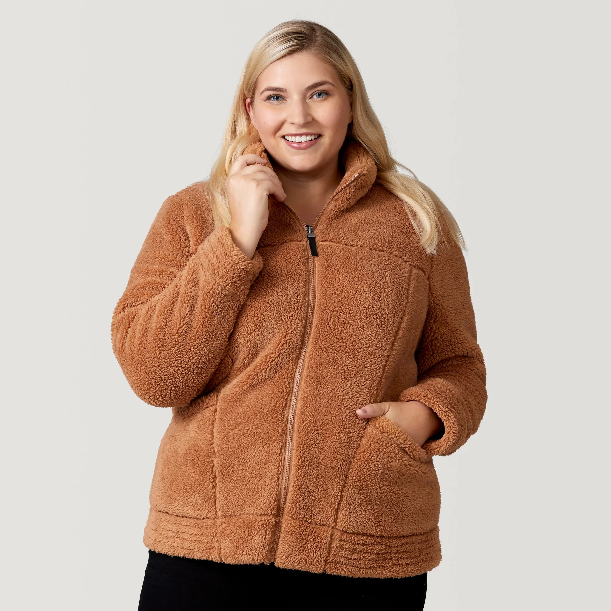 Women's Plus Size Sierra Butter Pile® II Jacket sold by Free Country