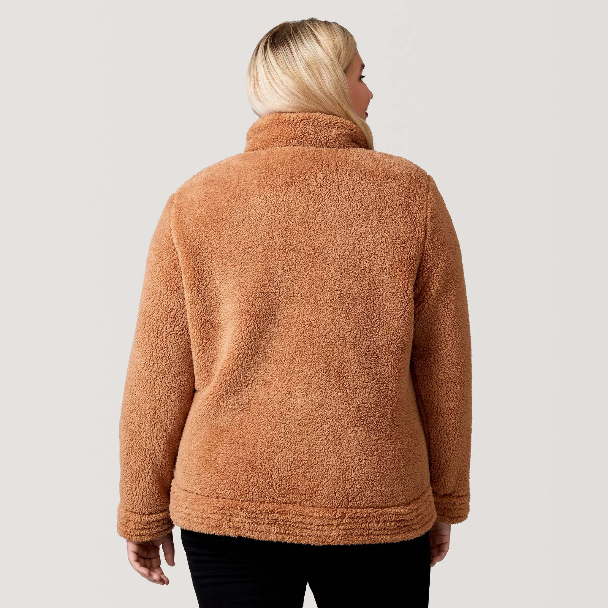Women's Plus Size Sierra Butter Pile® II Jacket sold by Free Country product image thumbnail 3