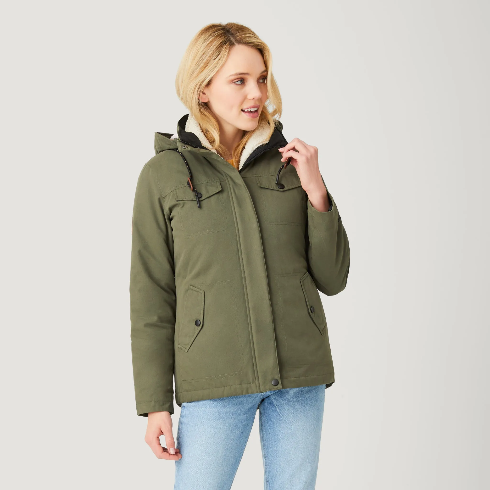 Women's Cascade Canvas 3-in-1 Systems Jacket sold by Free Country product image thumbnail 5