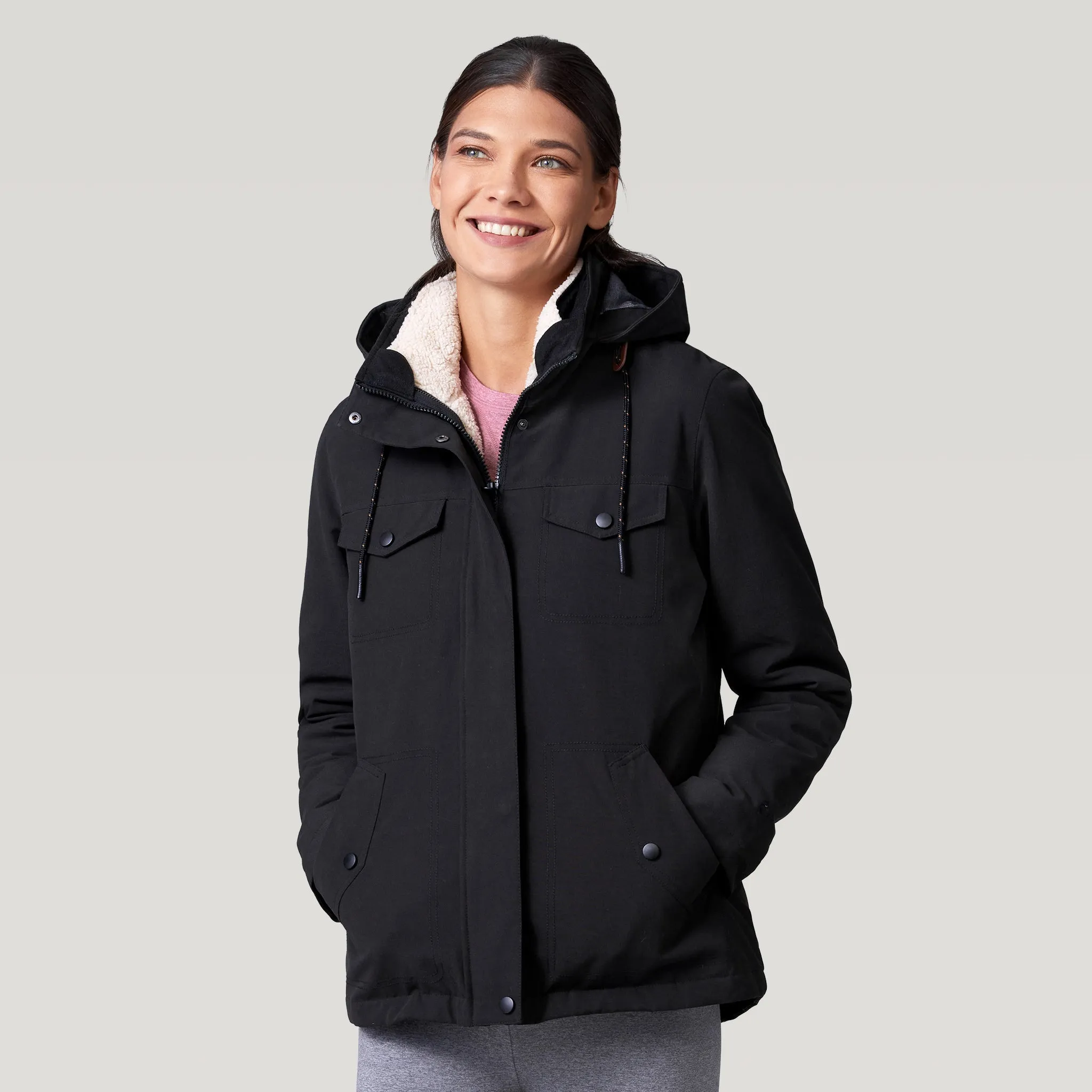 Women's Cascade Canvas 3-in-1 Systems Jacket sold by Free Country