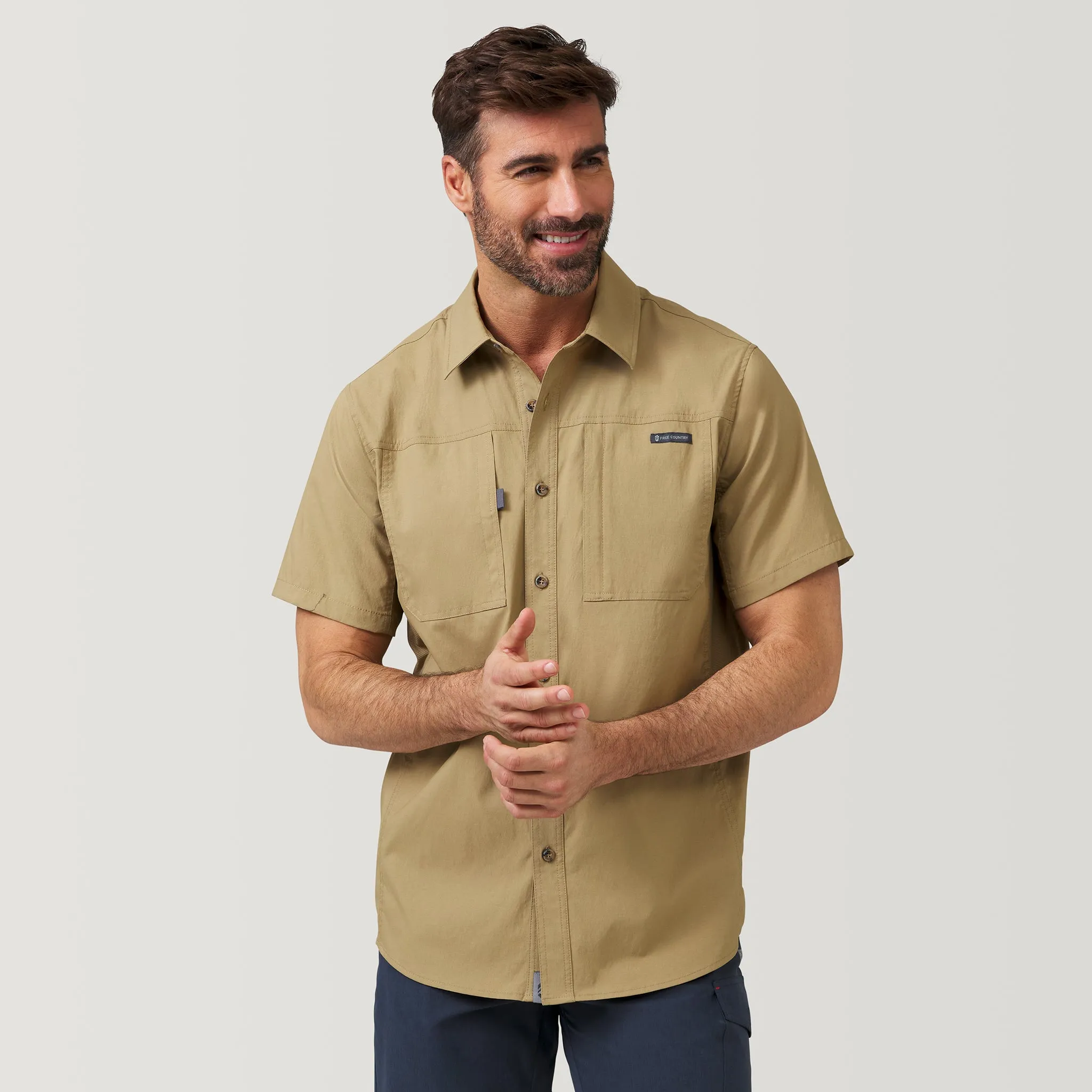 Men's Acadia Short Sleeve Shirt sold by Free Country product image thumbnail 2
