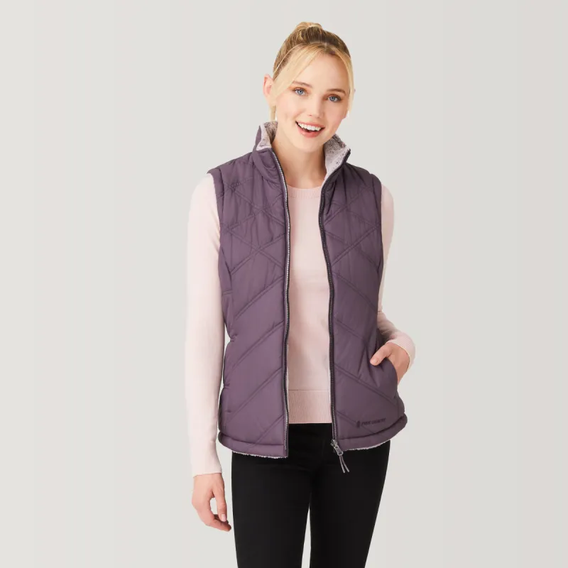 Women’s FreeCycle® Cloud Lite Reversible Vest sold by Free Country