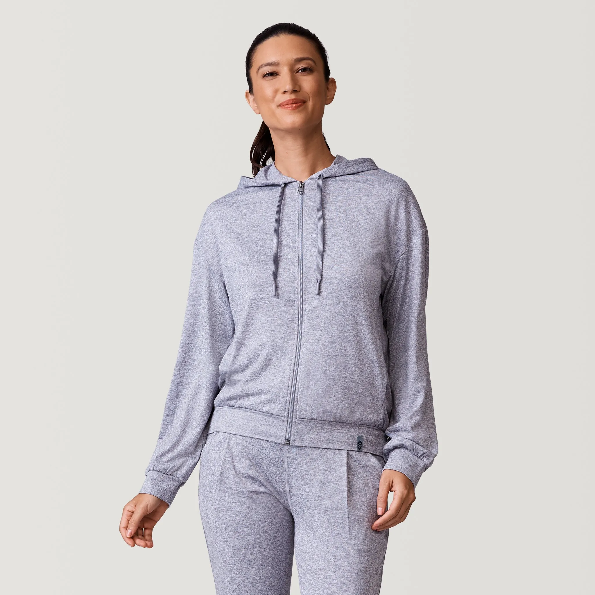 Women's Cloud Knit Zip Hoodie sold by Free Country product image thumbnail 5