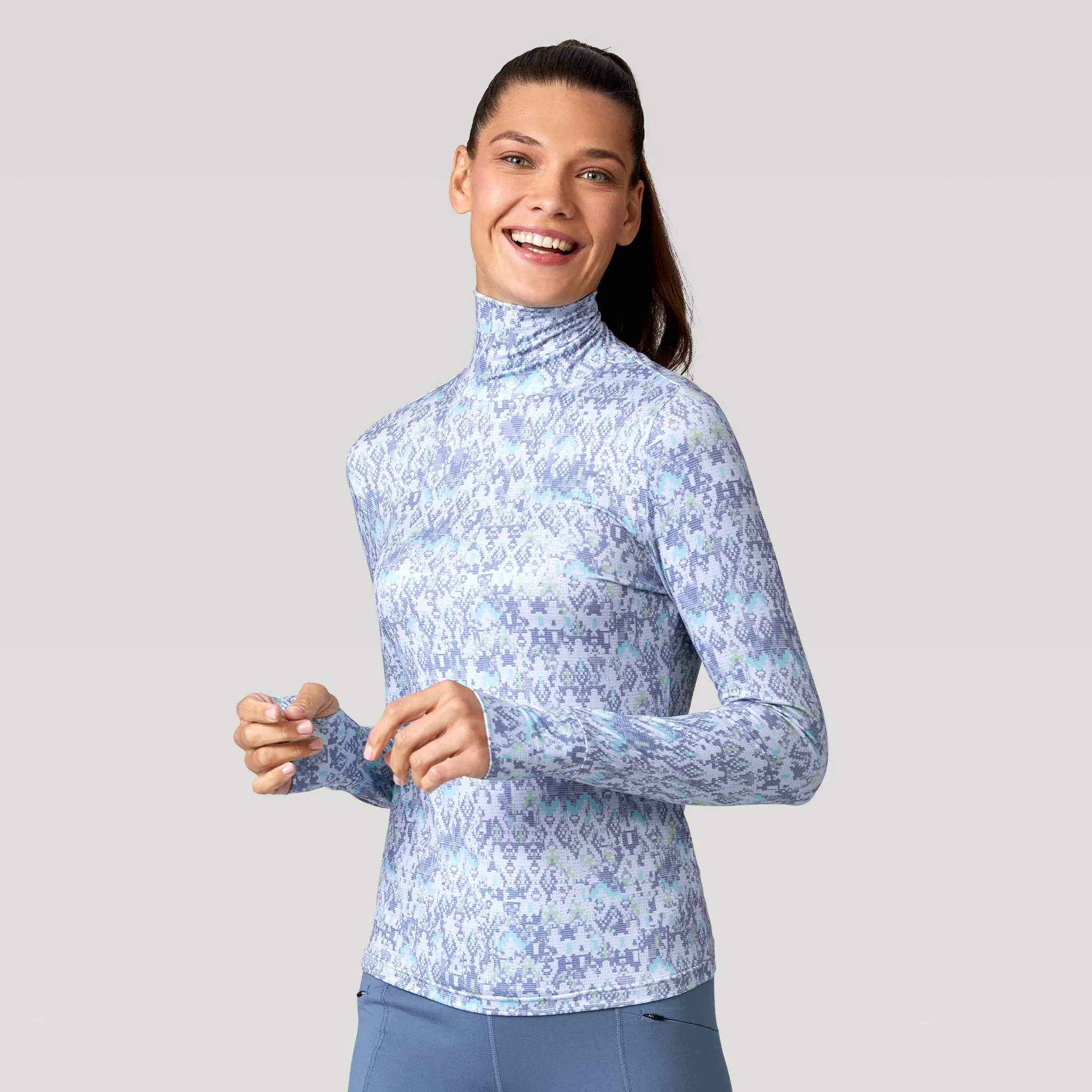 Women's FreeCycle® Cloud Knit Base Layer Top sold by Free Country product image thumbnail 4