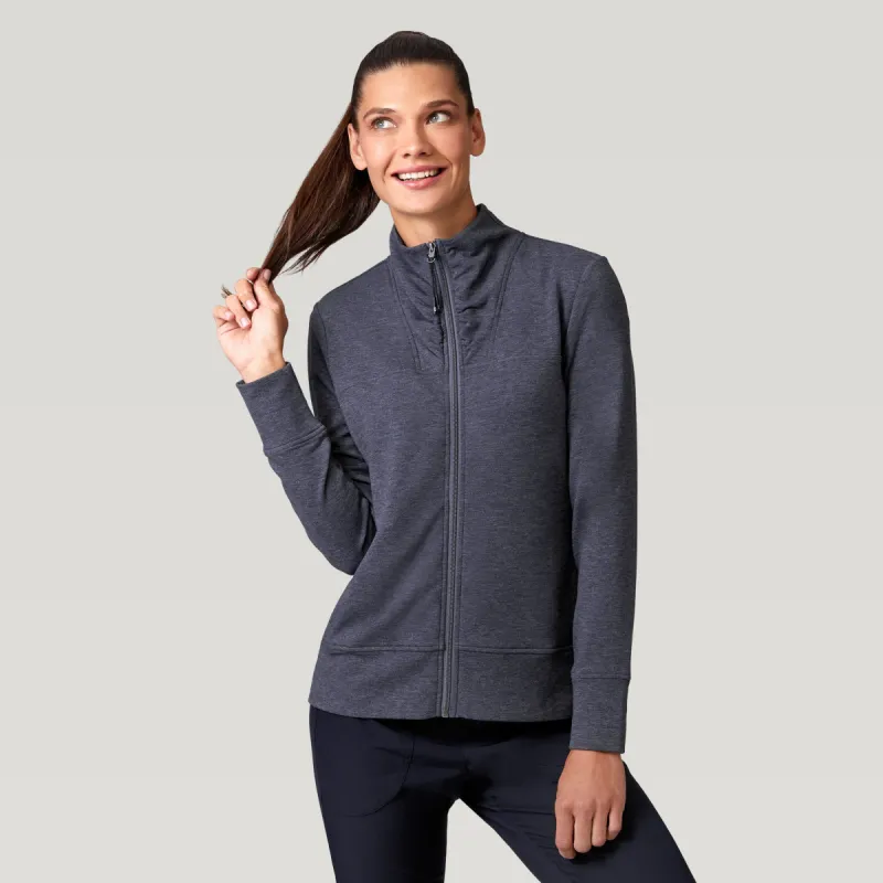 Women's Luxe Fleece Funnel Neck Jacket sold by Free Country