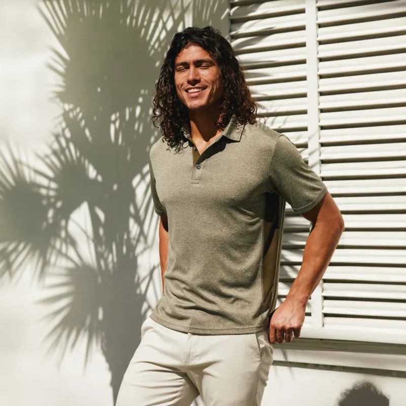 Men's Micro Mesh Short Sleeve Polo Shirt sold by Free Country