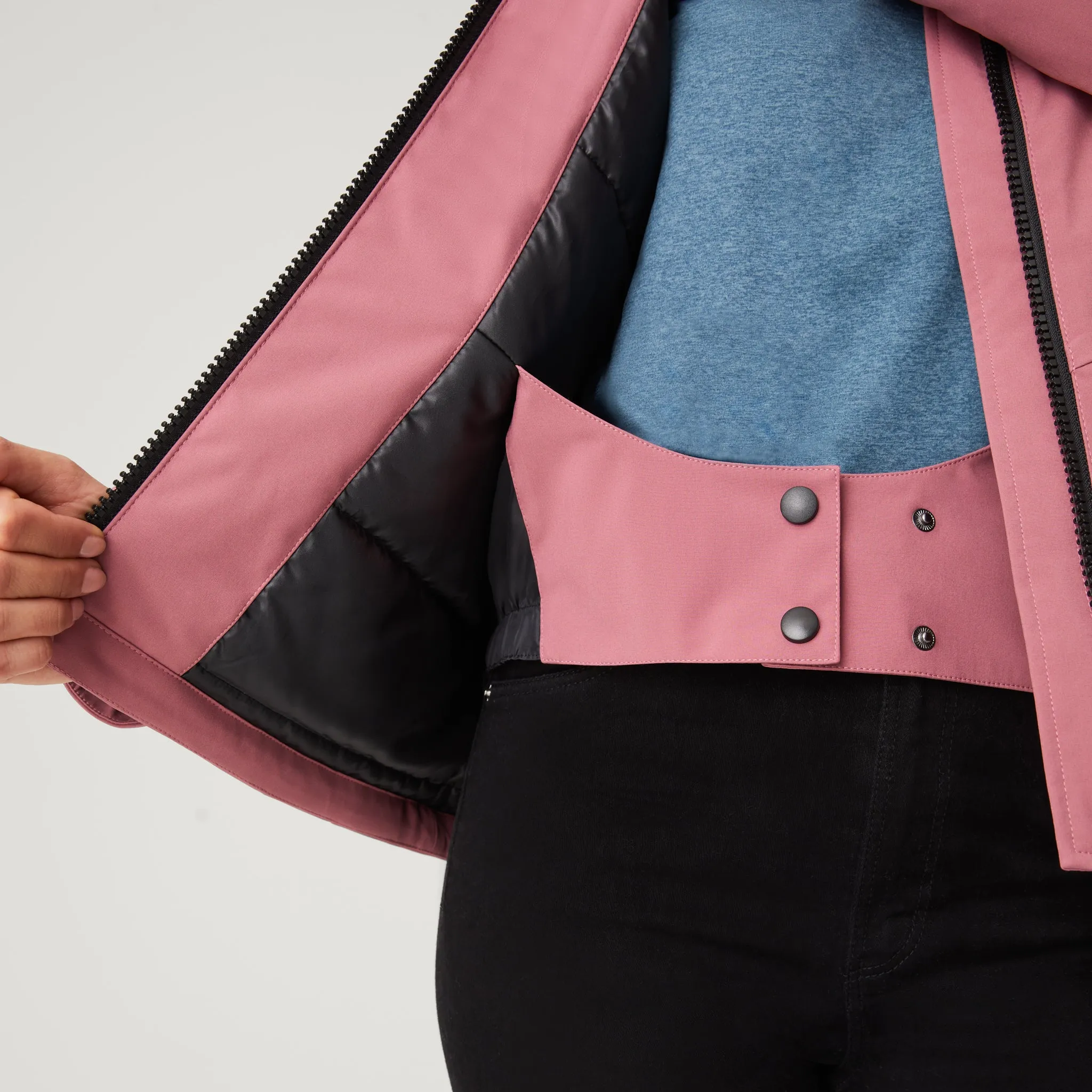 Women's Thermo Super Softshell® Ski Jacket sold by Free Country product image thumbnail 3