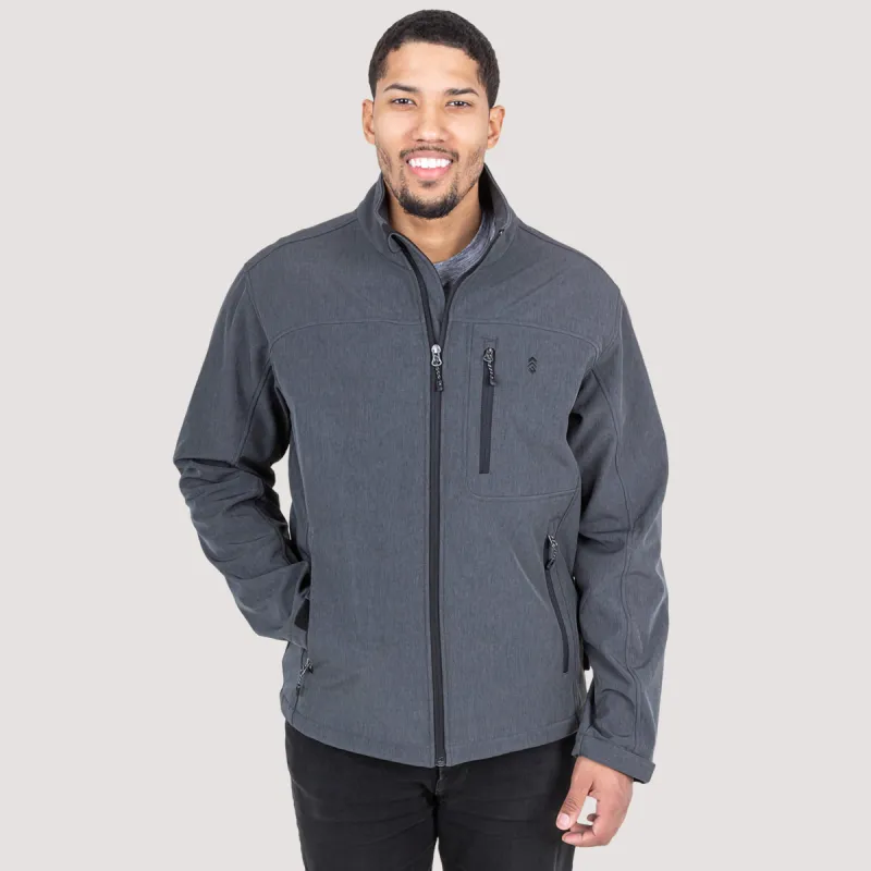 Men's Base Camp II Softshell Jacket sold by Free Country
