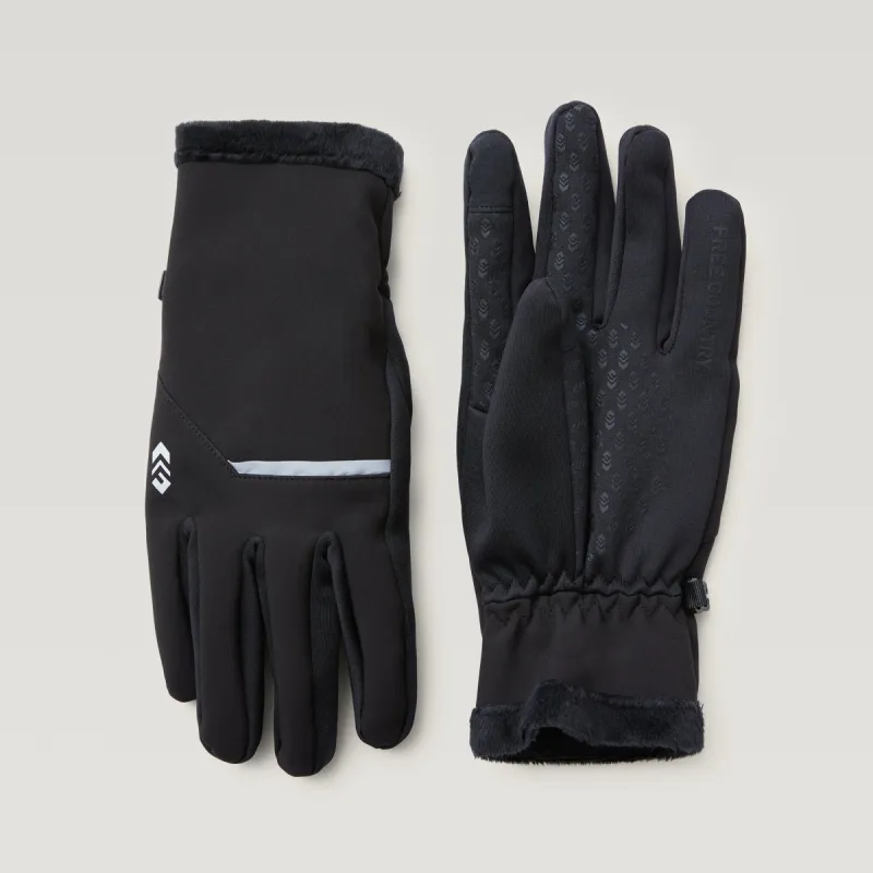 Women's Softshell Glove with Fleece Lining sold by Free Country