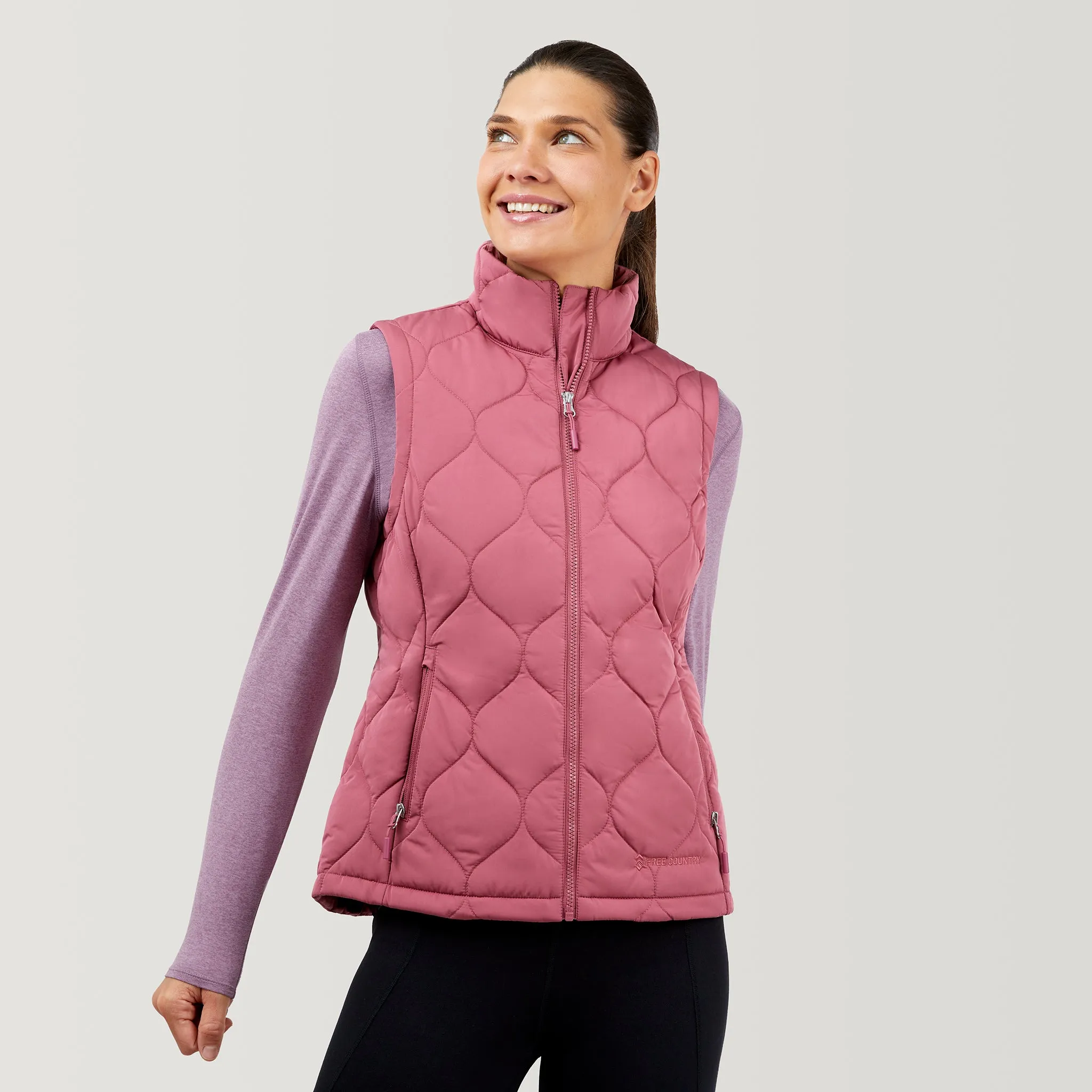 Women's Horizon Quilted Vest sold by Free Country