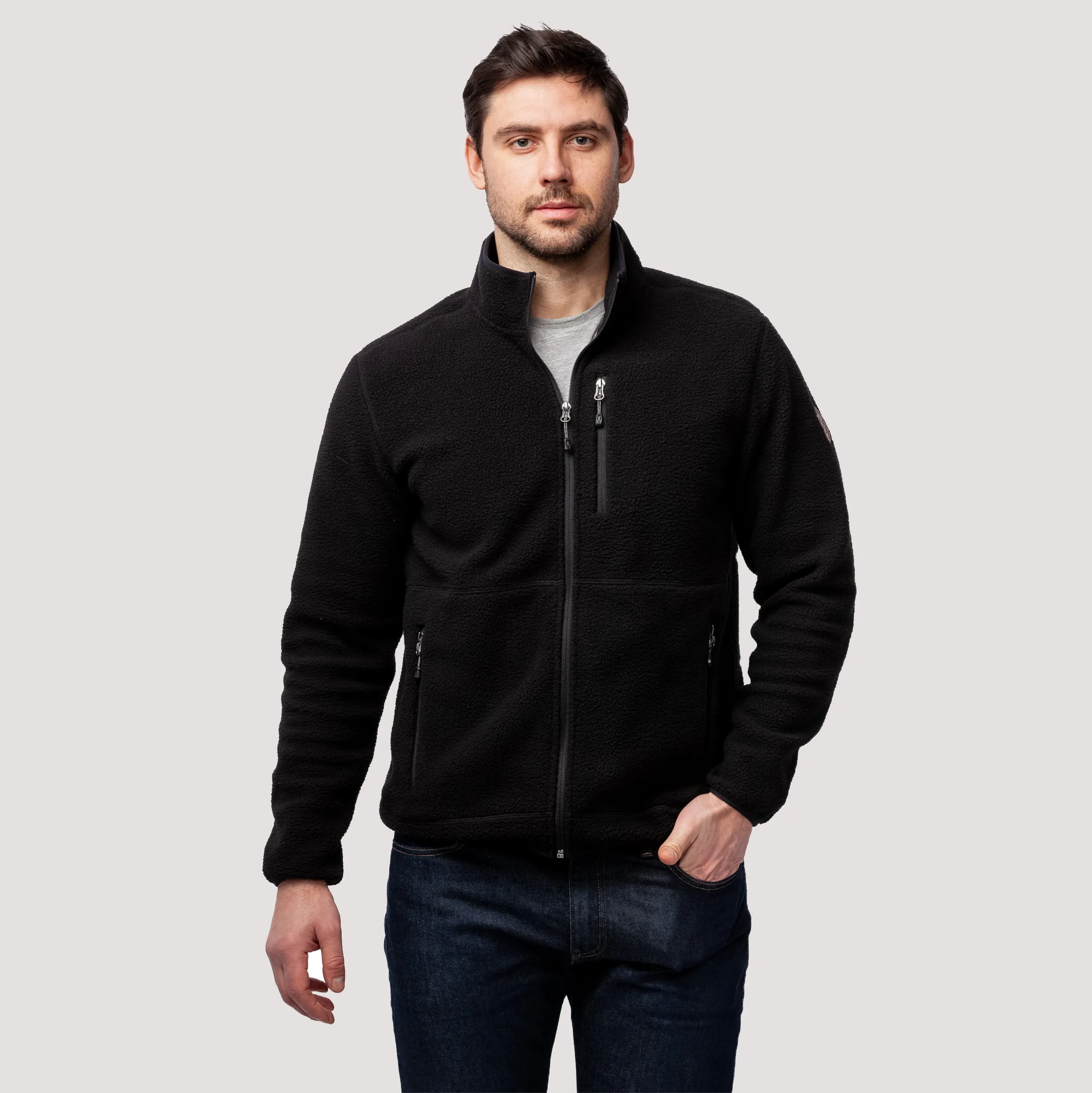 Men's Signature Sherpa Jacket sold by Free Country product image thumbnail 4