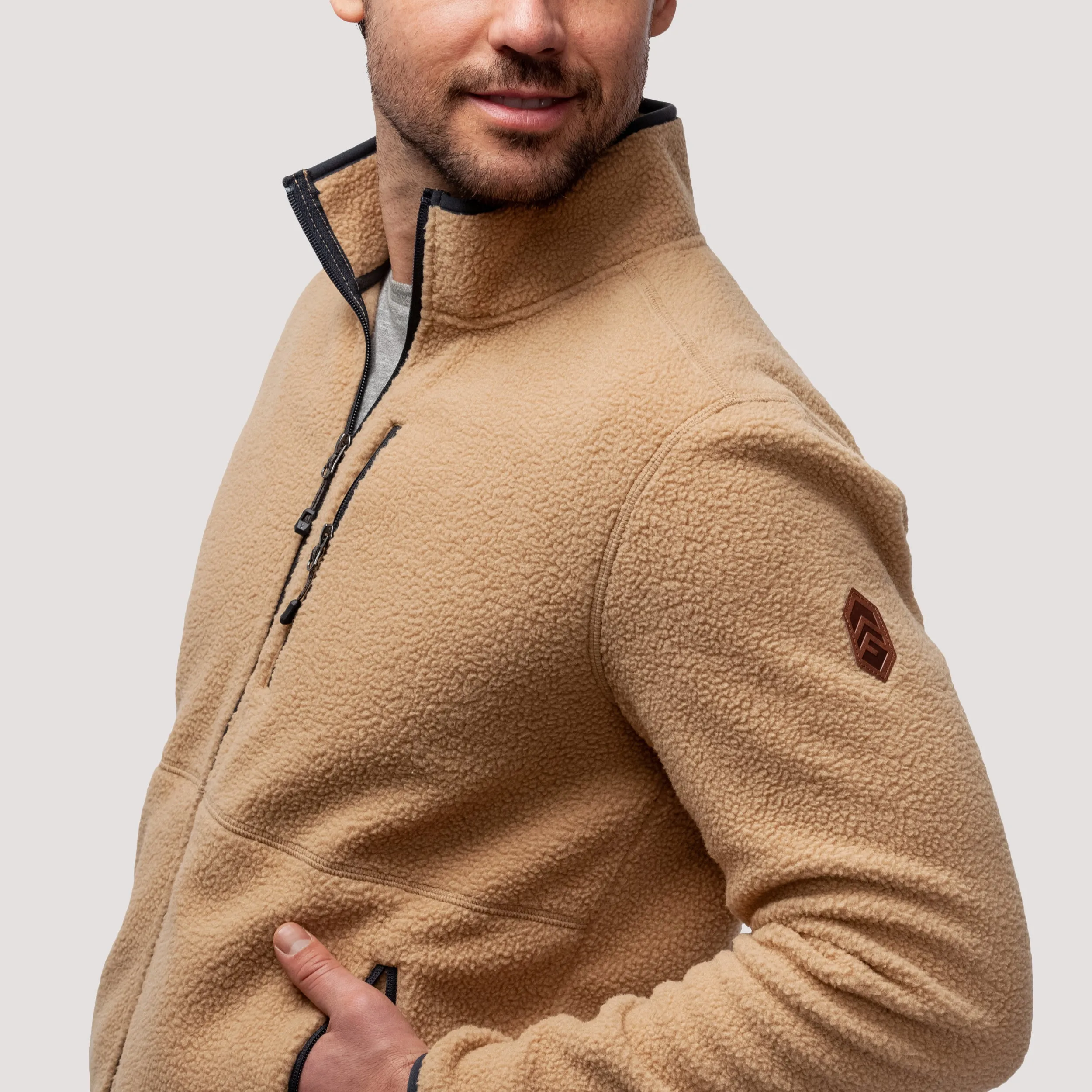 Men's Signature Sherpa Jacket sold by Free Country product image thumbnail 3