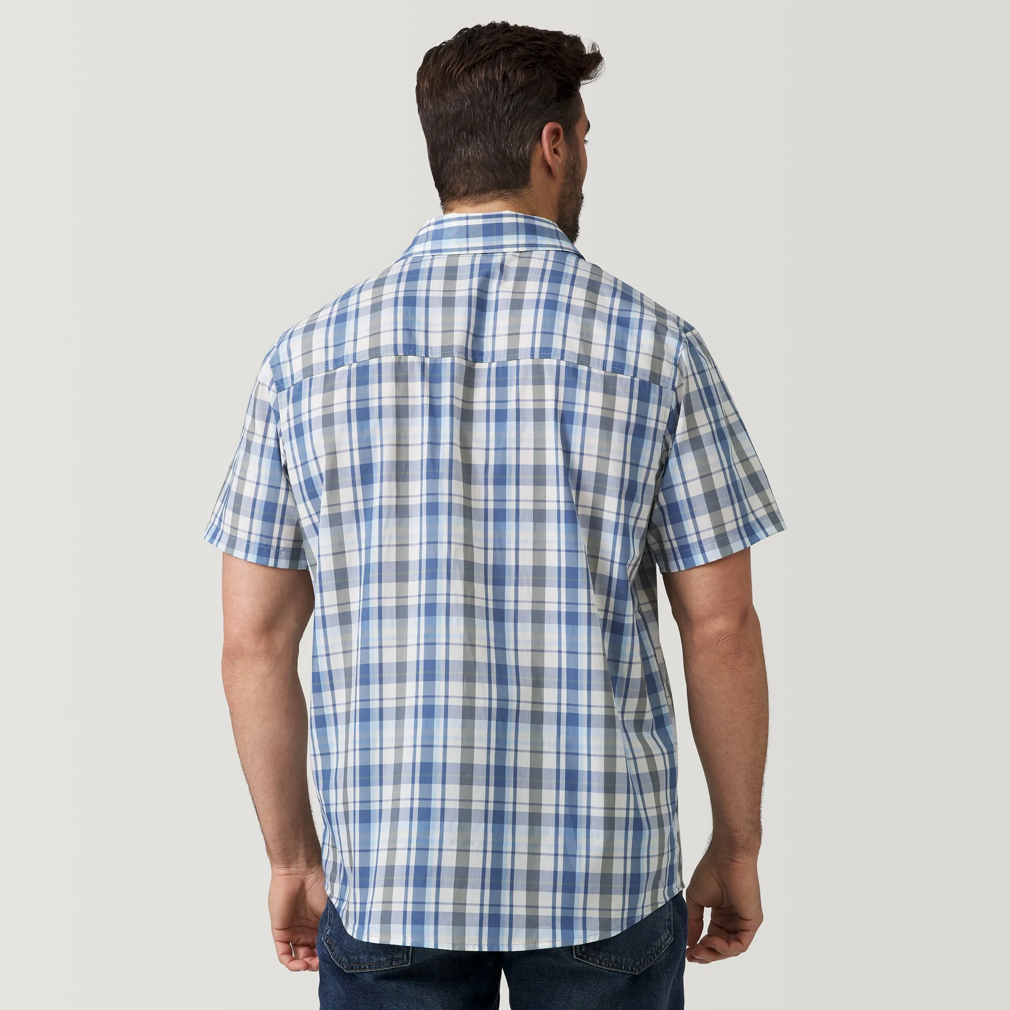 Men's Excursion Short Sleeve Poplin Shirt sold by Free Country product image thumbnail 4