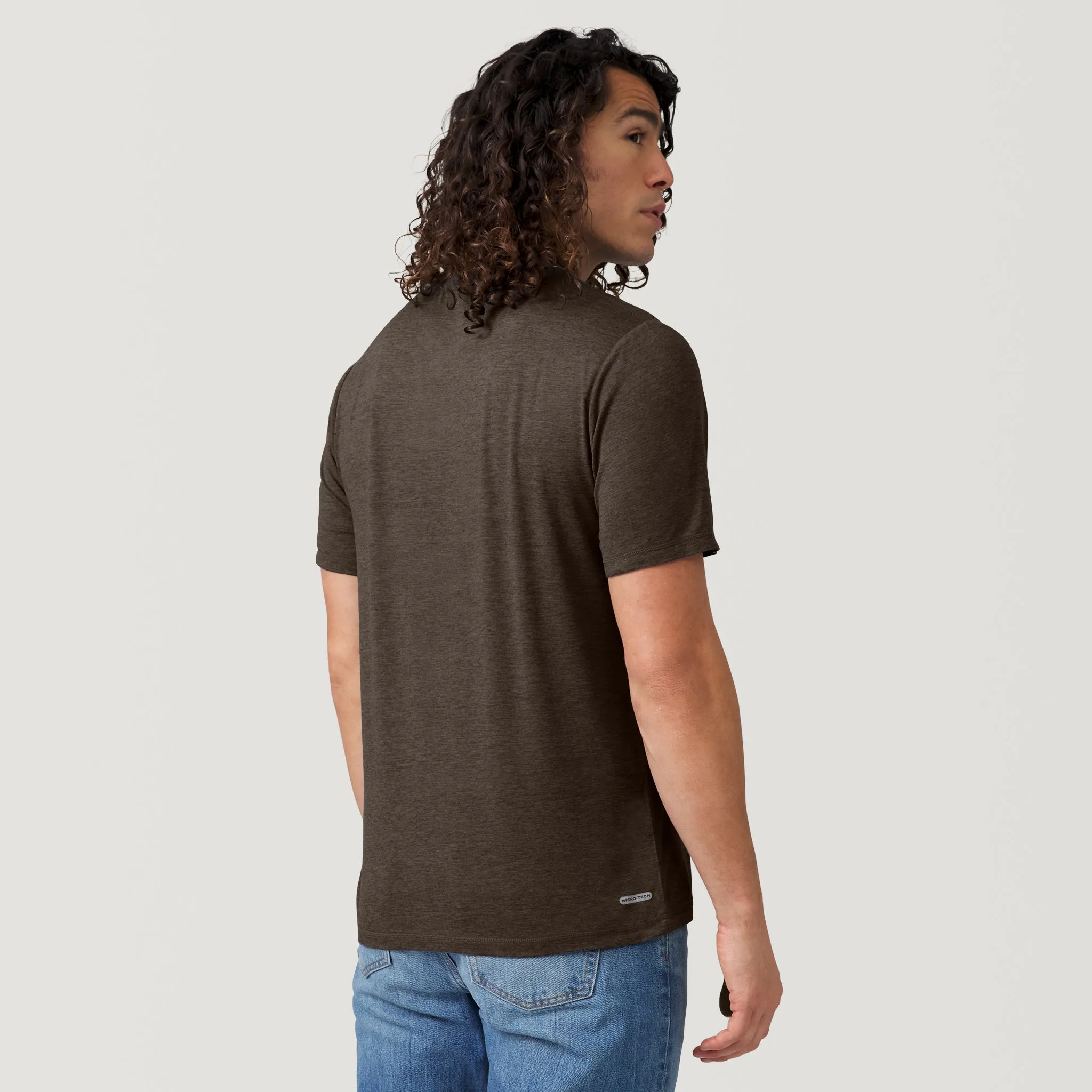Men's Super Soft Microtech® Short Sleeve Crew Tee sold by Free Country product image thumbnail 4