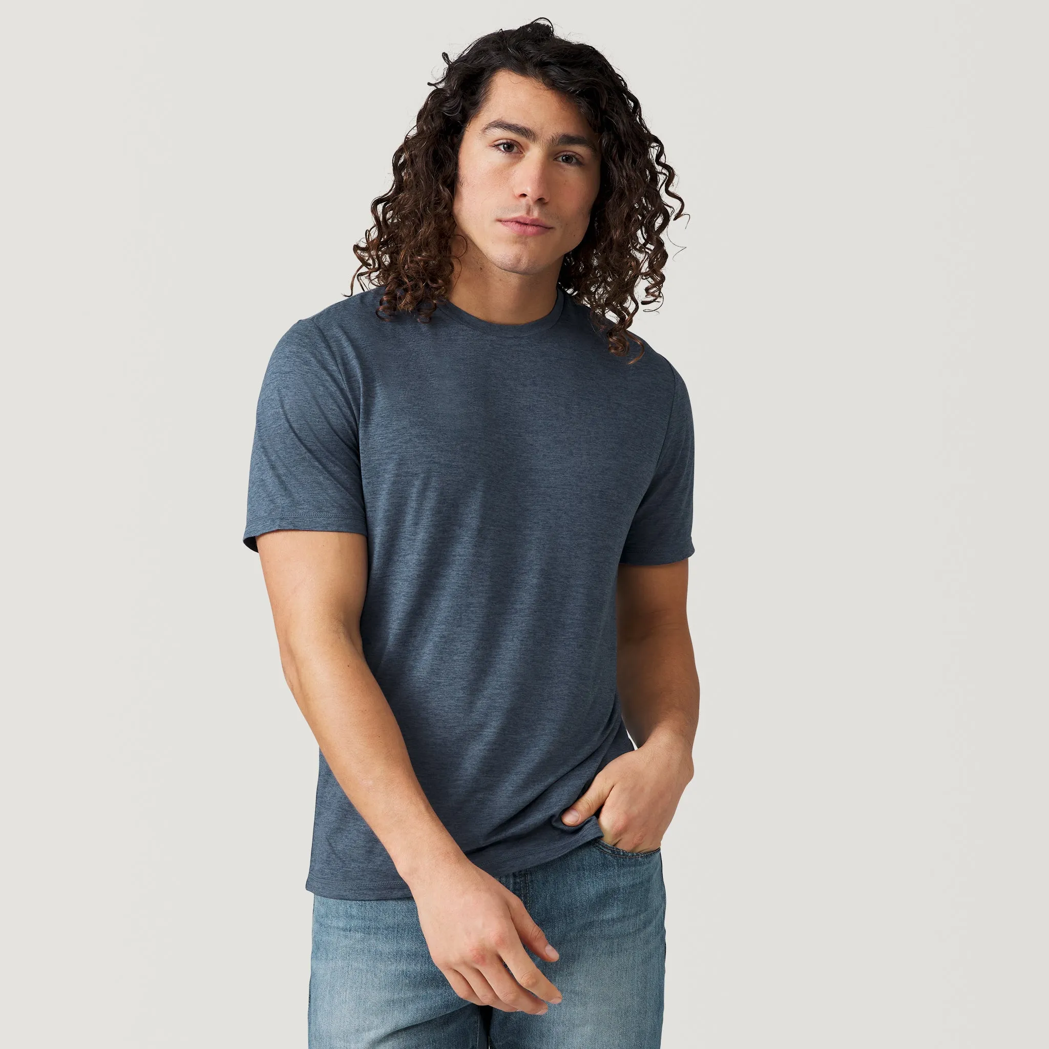 Men's Super Soft Microtech® Short Sleeve Crew Tee sold by Free Country