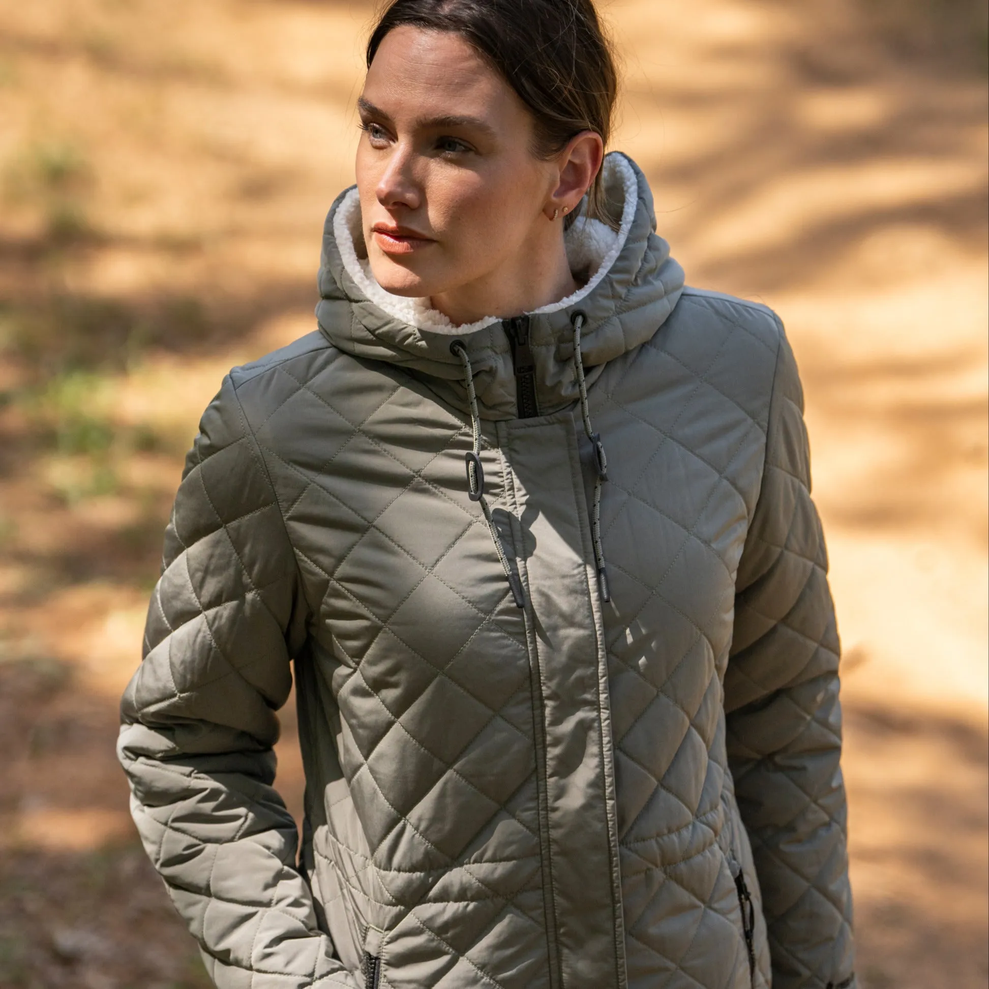 Women's Switch It Up Cloud Lite Reversible Jacket sold by Free Country product image thumbnail 4