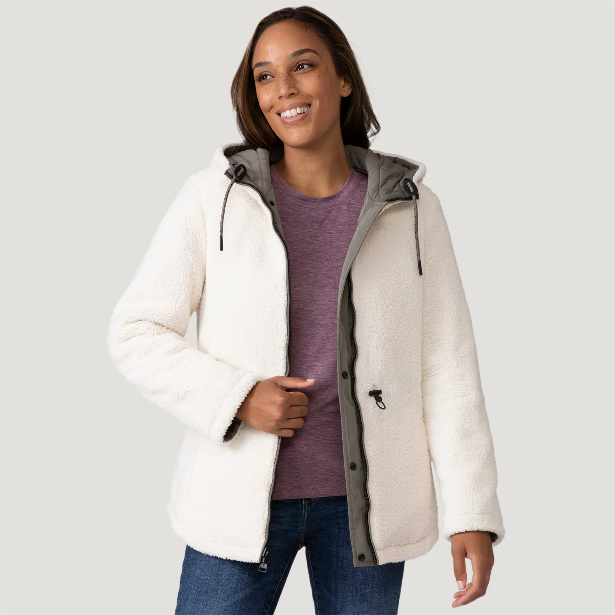 Women's Switch It Up Cloud Lite Reversible Jacket sold by Free Country product image thumbnail 3