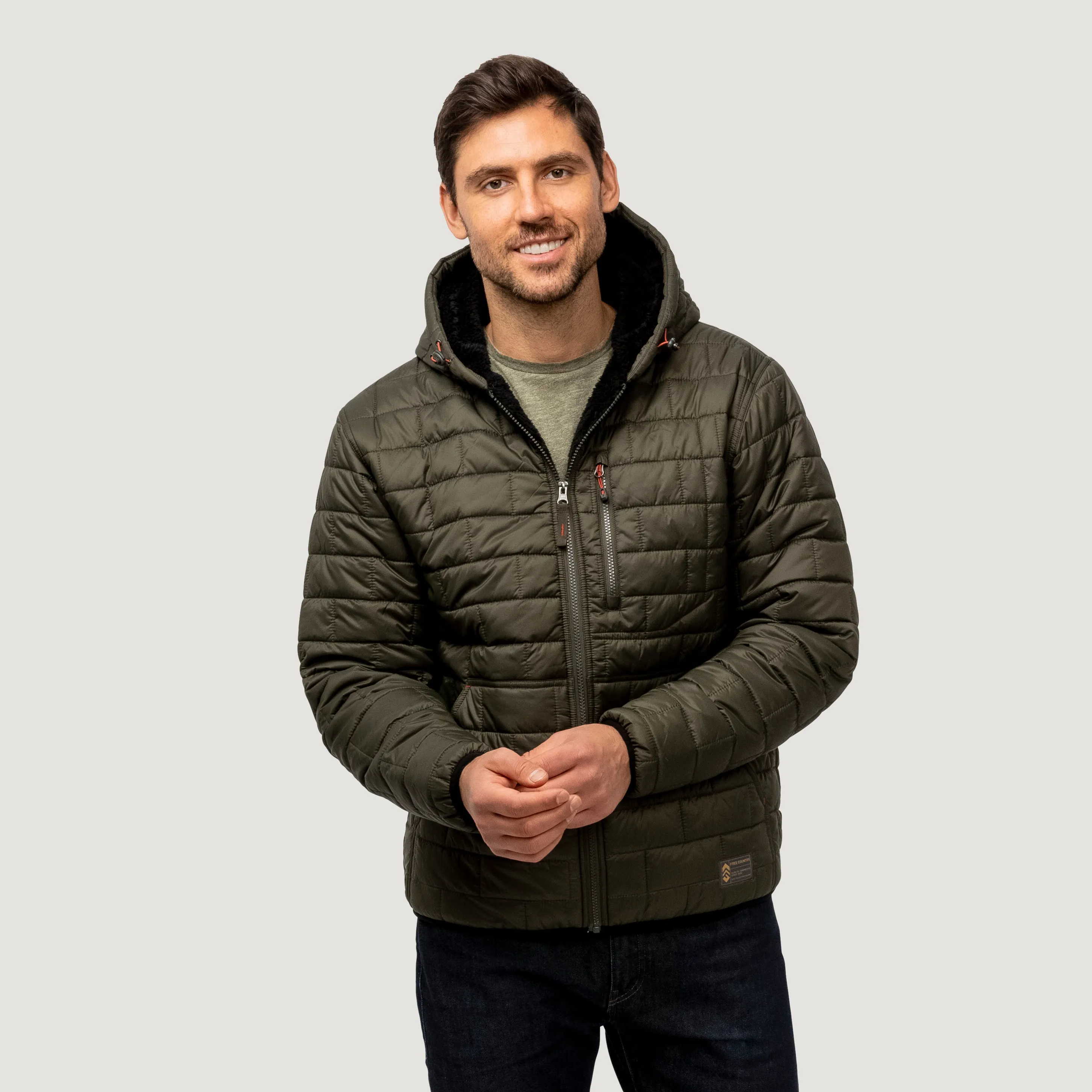 _Test Product - Men's FreeCycle® Brick Puffer+ Jacket sold by Free Country