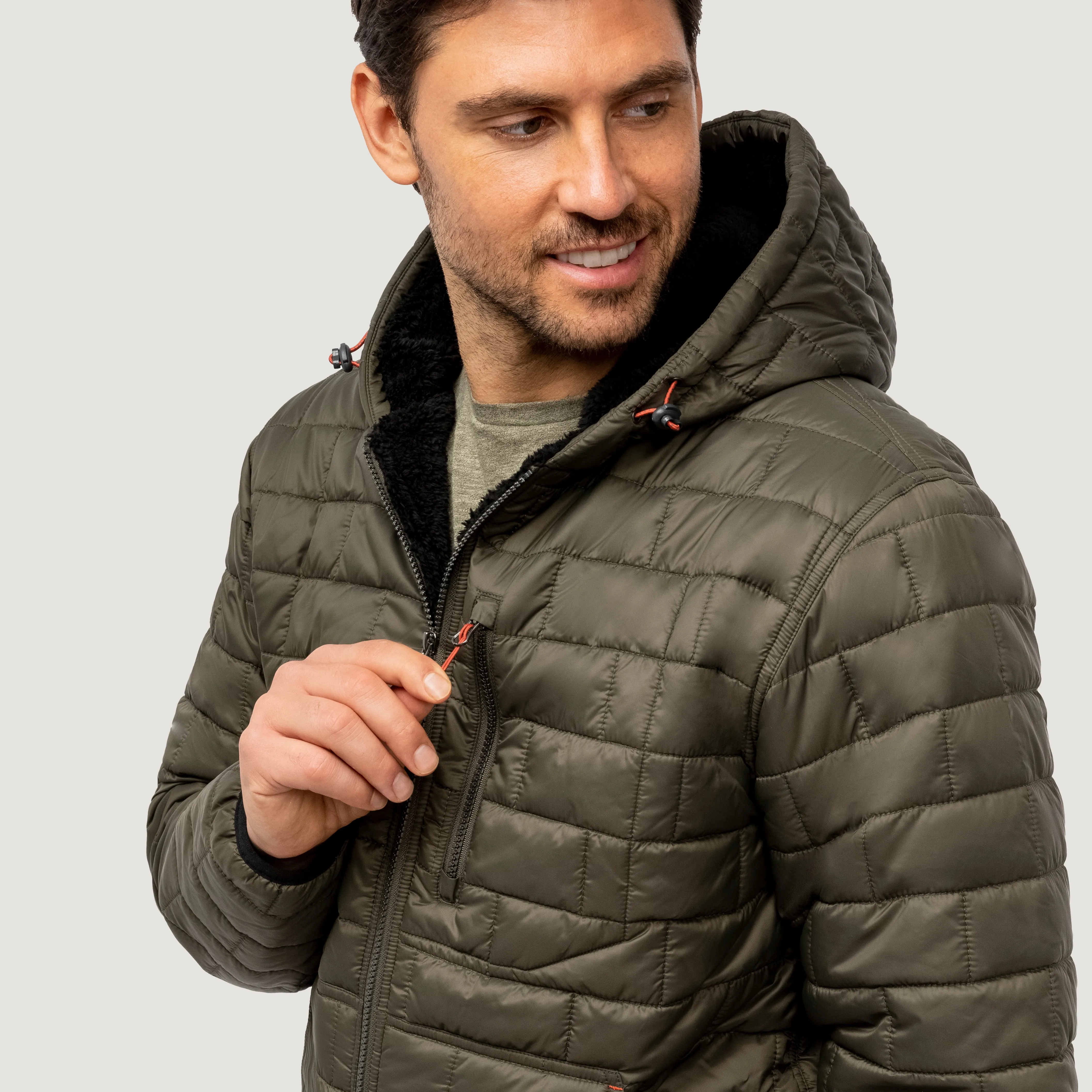 _Test Product - Men's FreeCycle® Brick Puffer+ Jacket sold by Free Country product image thumbnail 2