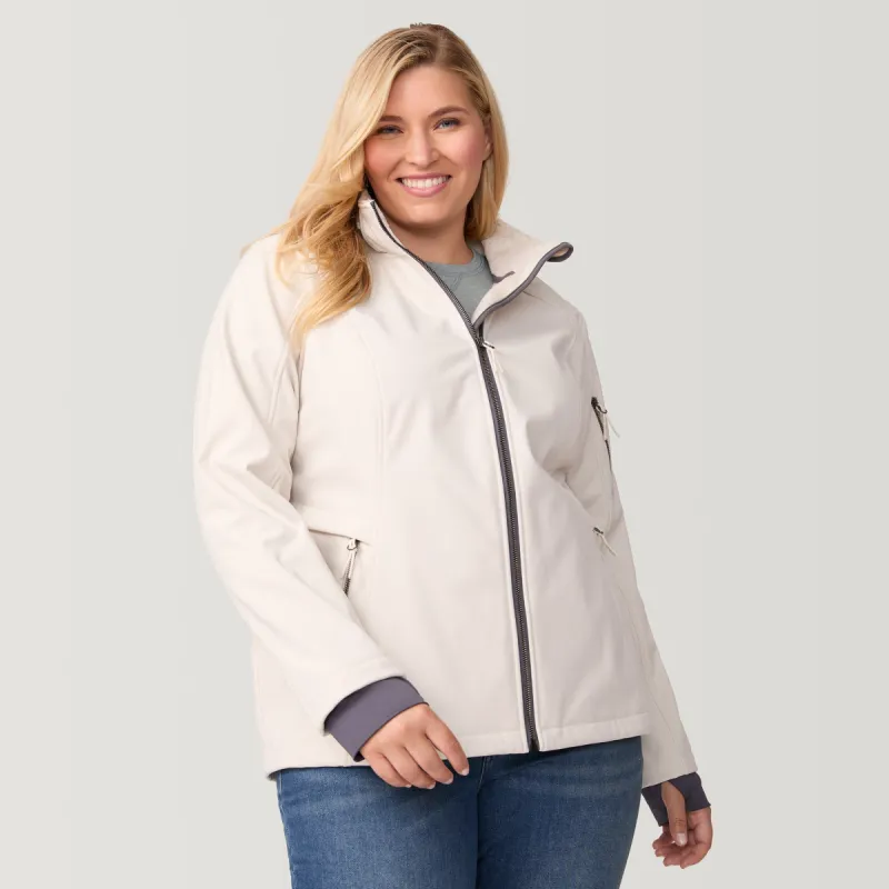 Women's Plus Size Aeris II Super Softshell® Jacket sold by Free Country