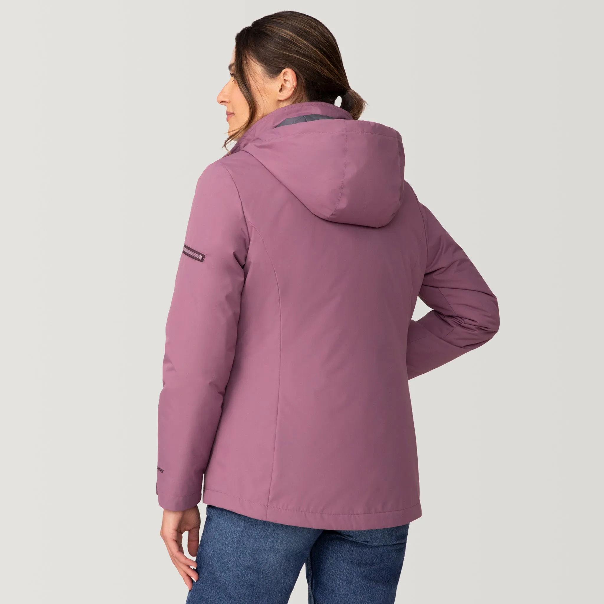 Women's Back of Bell 3-in-1 Systems Jacket sold by Free Country product image thumbnail 4