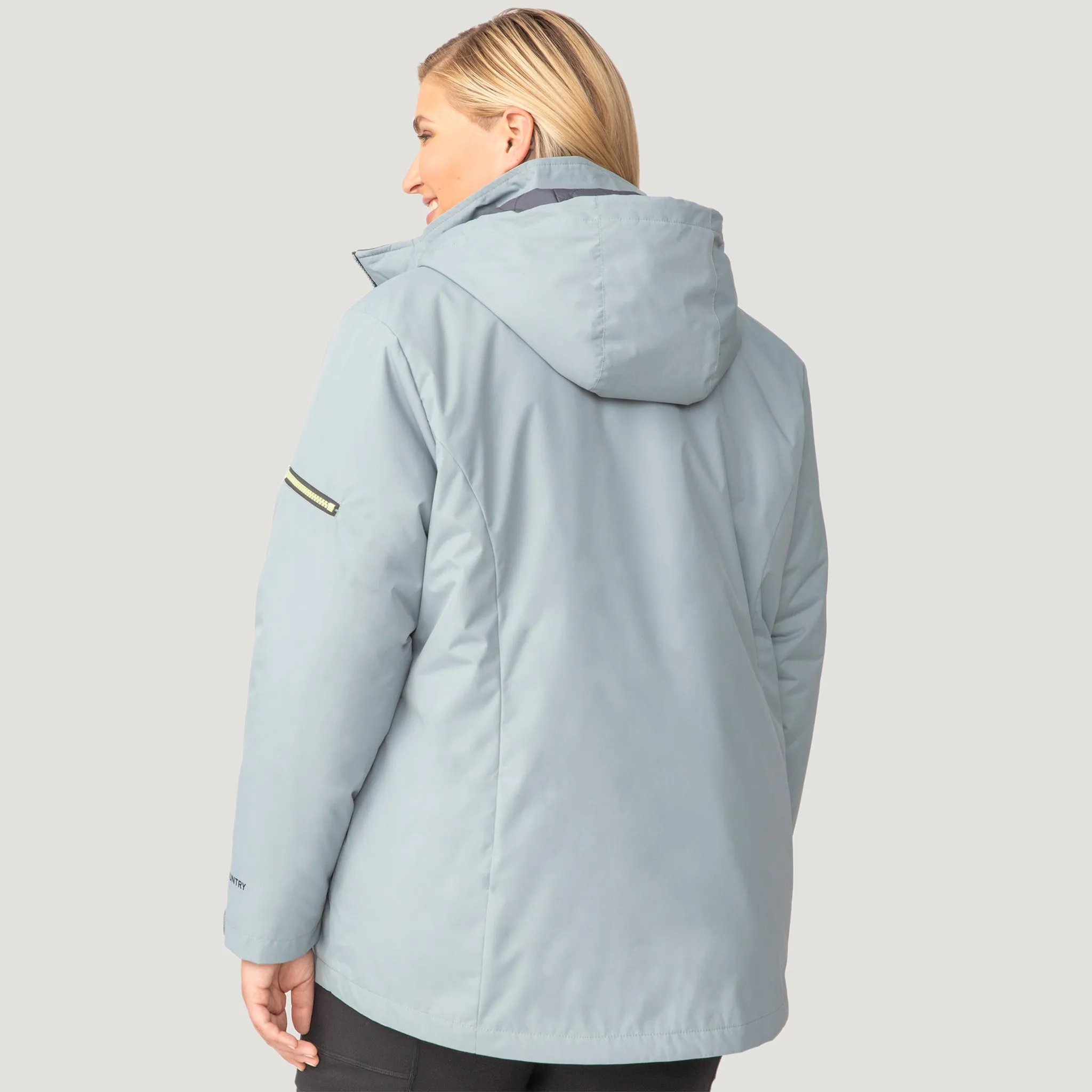 Women's Plus Size Back of Bell 3-in-1 Systems Jacket sold by Free Country product image thumbnail 4