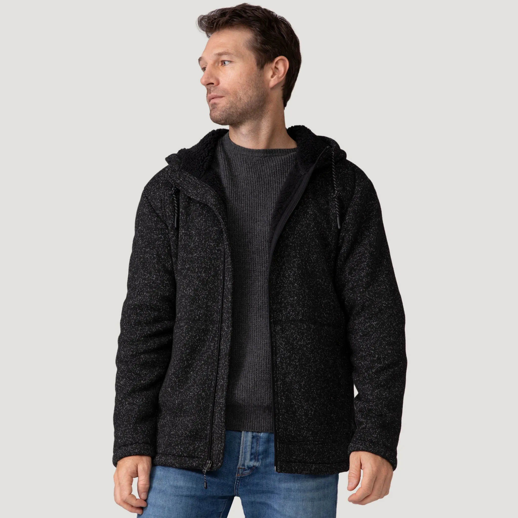 Men's Mountain Fleece Jacket sold by Free Country product image thumbnail 4
