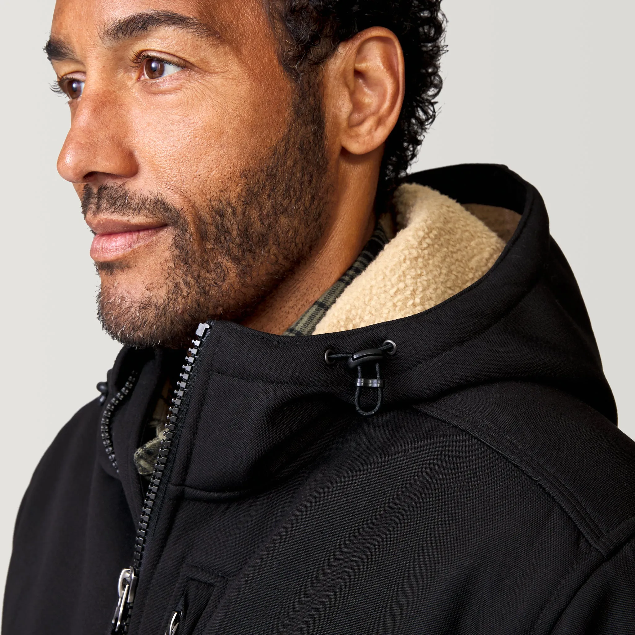 Men's Wind River Burly Canvas Softshell Jacket sold by Free Country product image thumbnail 2