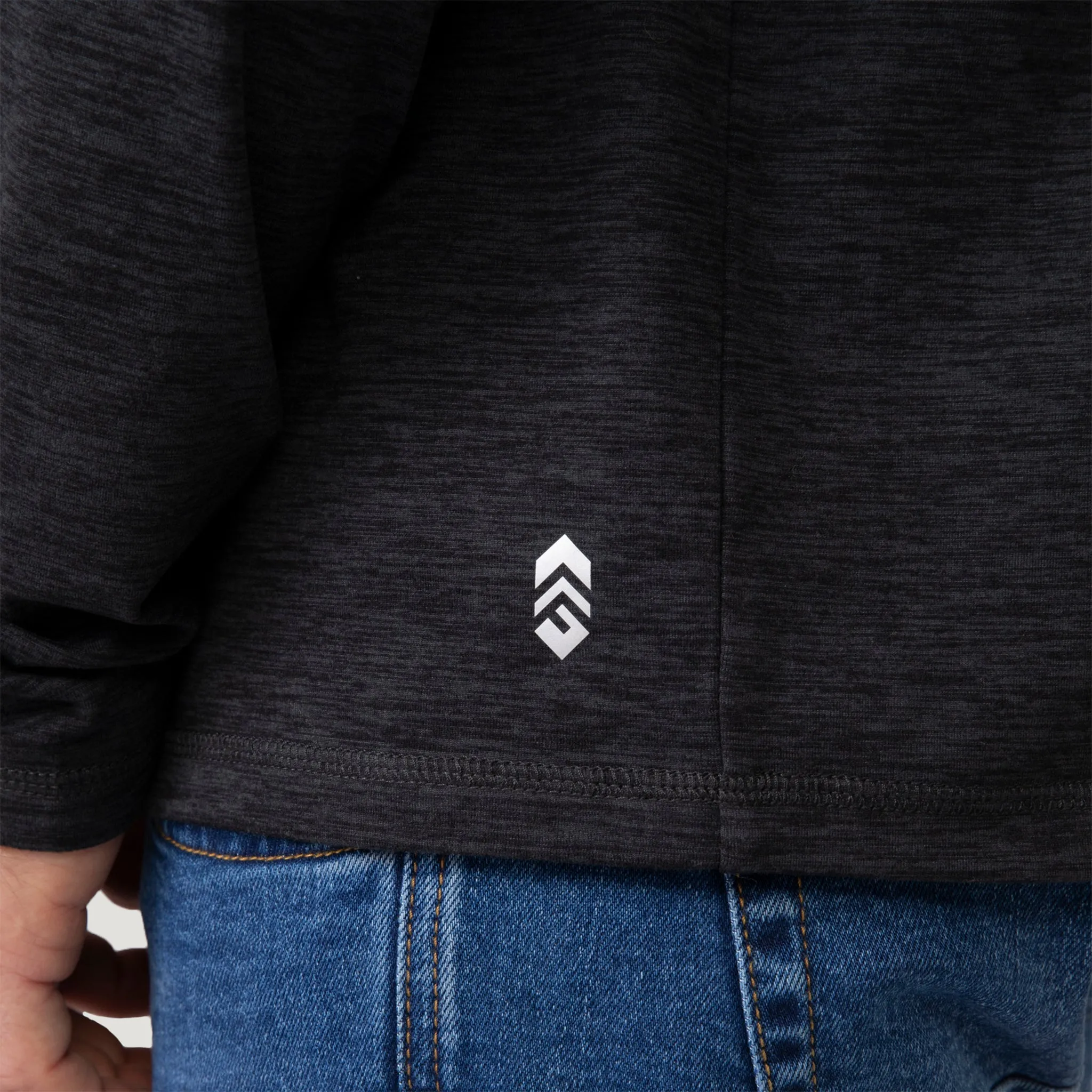 Men's Sueded Spacedye Hoodie sold by Free Country product image thumbnail 3