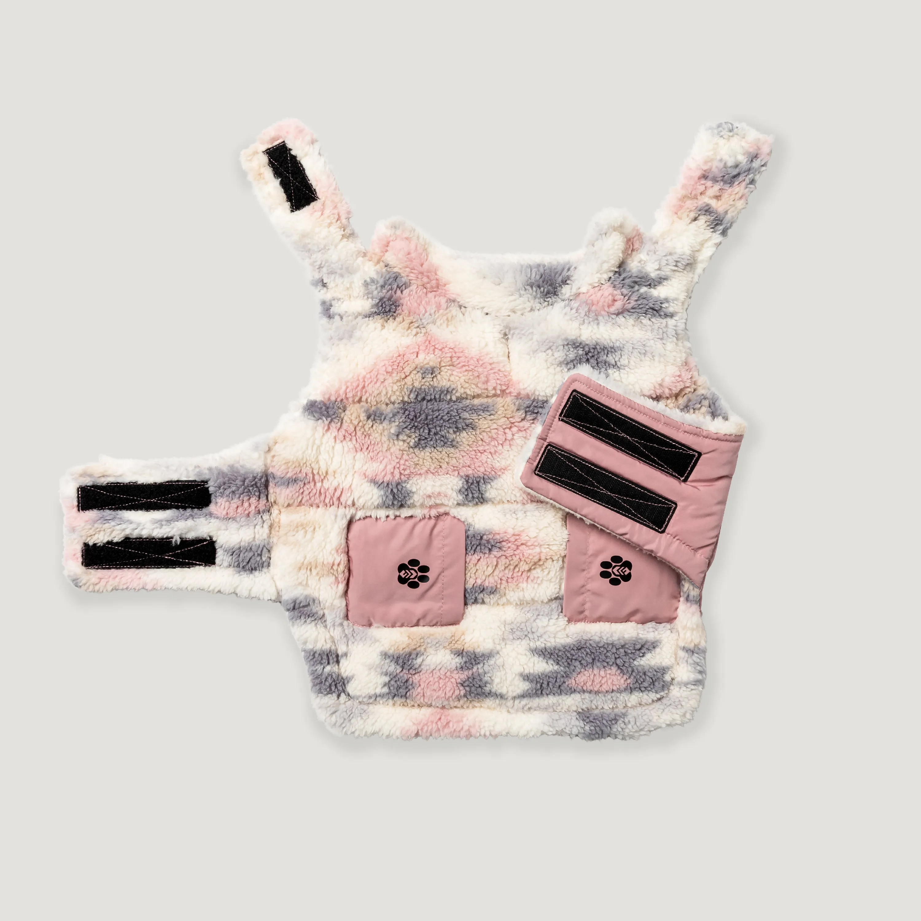 Reversible Sherpa Dog Jacket sold by Free Country product image thumbnail 5