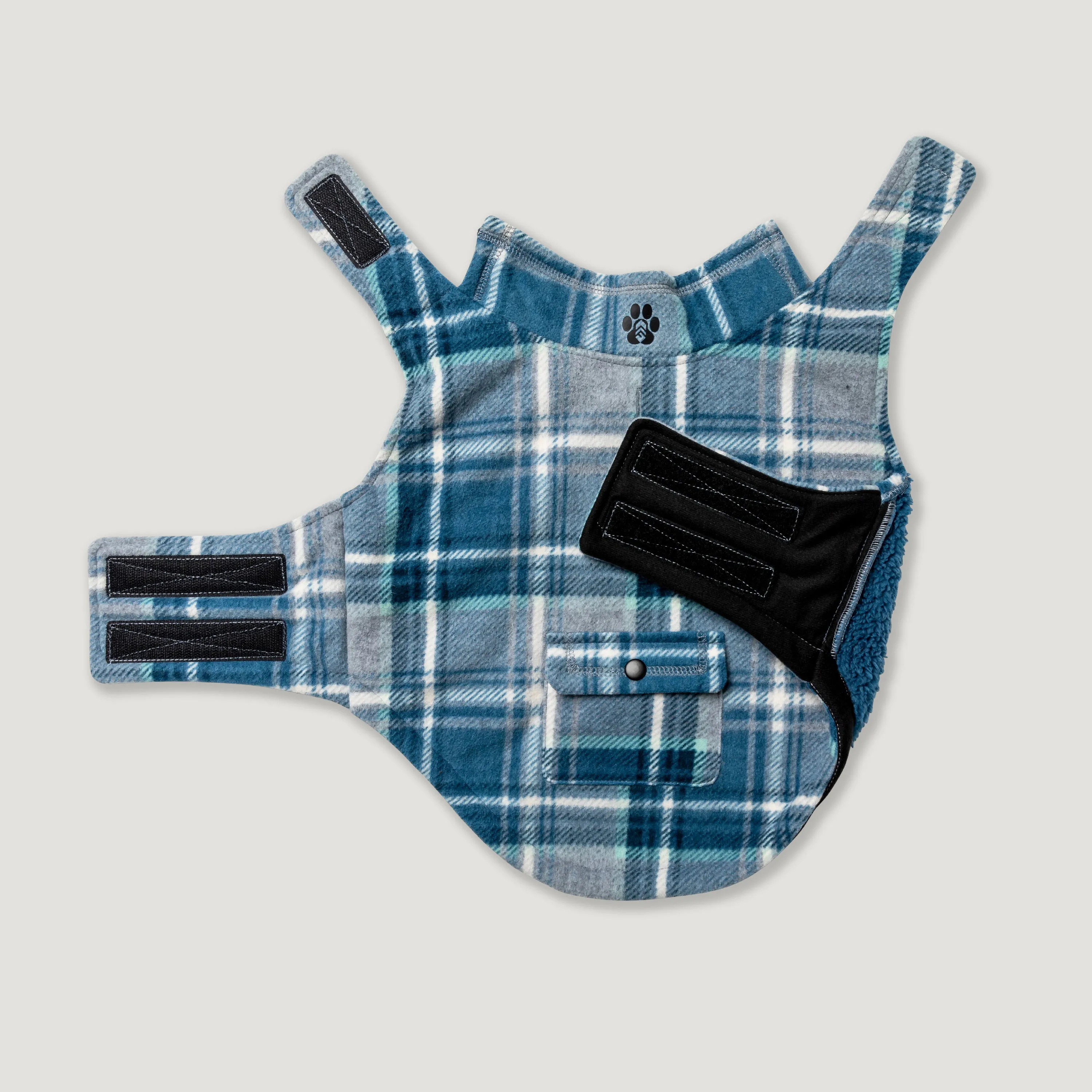 Chill Out Fleece Sherpa Lined Dog Jacket sold by Free Country product image thumbnail 4