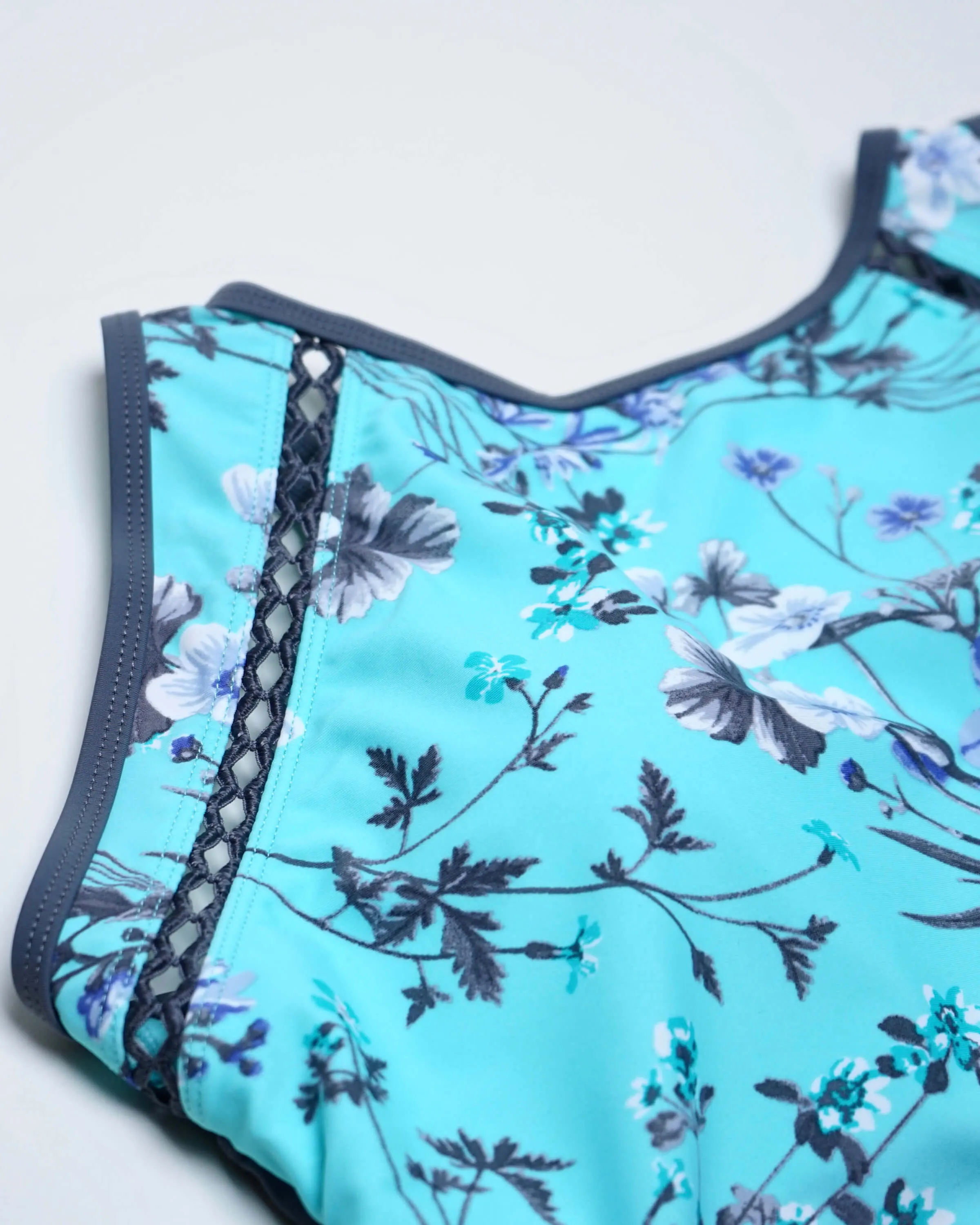 Women's Floral Paradise High Neck Tankini Top sold by Free Country product image thumbnail 4